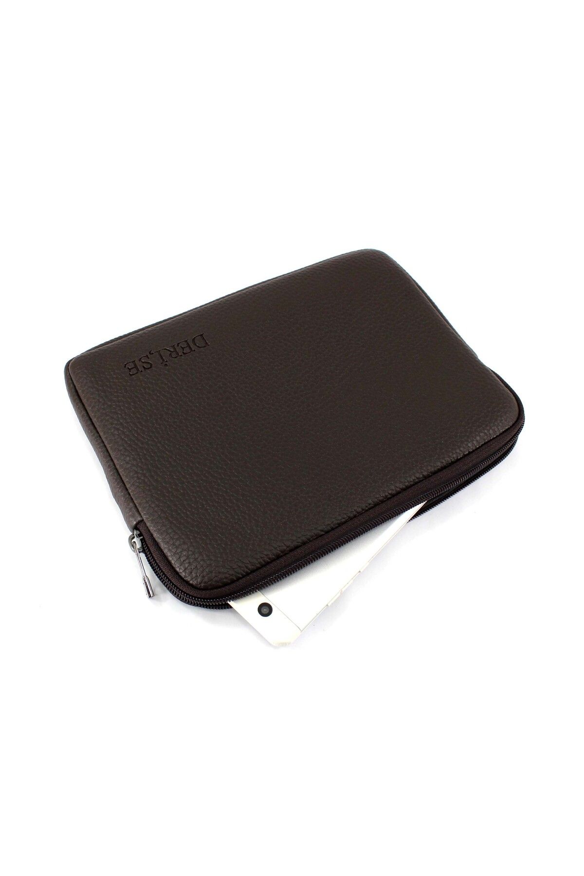 Unisex 8 İnç Lüks Tablet Koruma Kılıfı - kahverengi̇