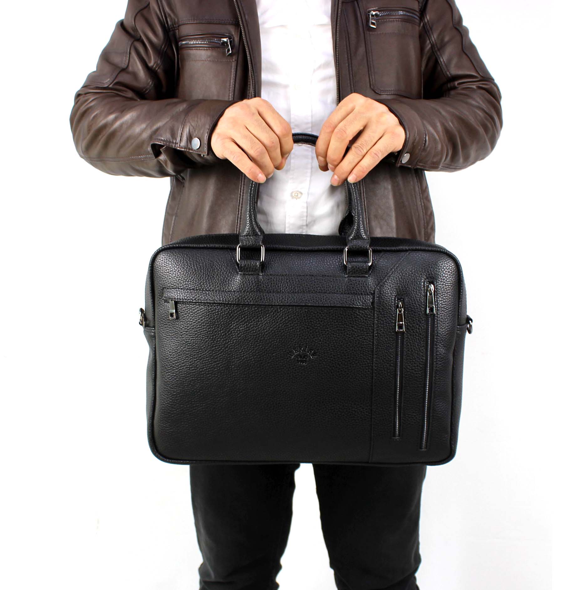 Erkek Lüks Çok bölmeli 15 & 16 İnç Evrak ve Laptop Çantası