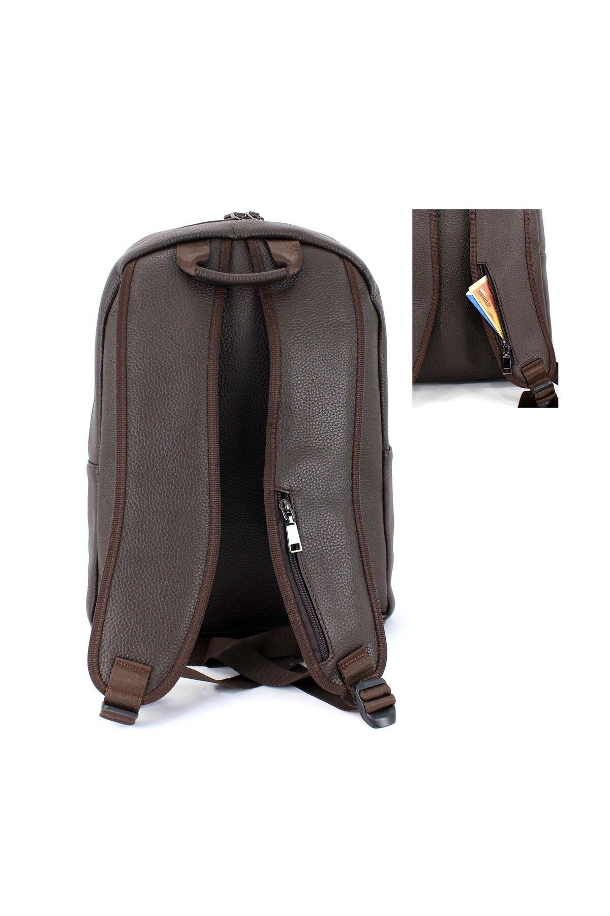 Unisex Kulaklık Çıkışlı, 15 Inç Laptop Notebook Ve Evrak Okul Çantası Çok Bölmeli Sırt Çantası