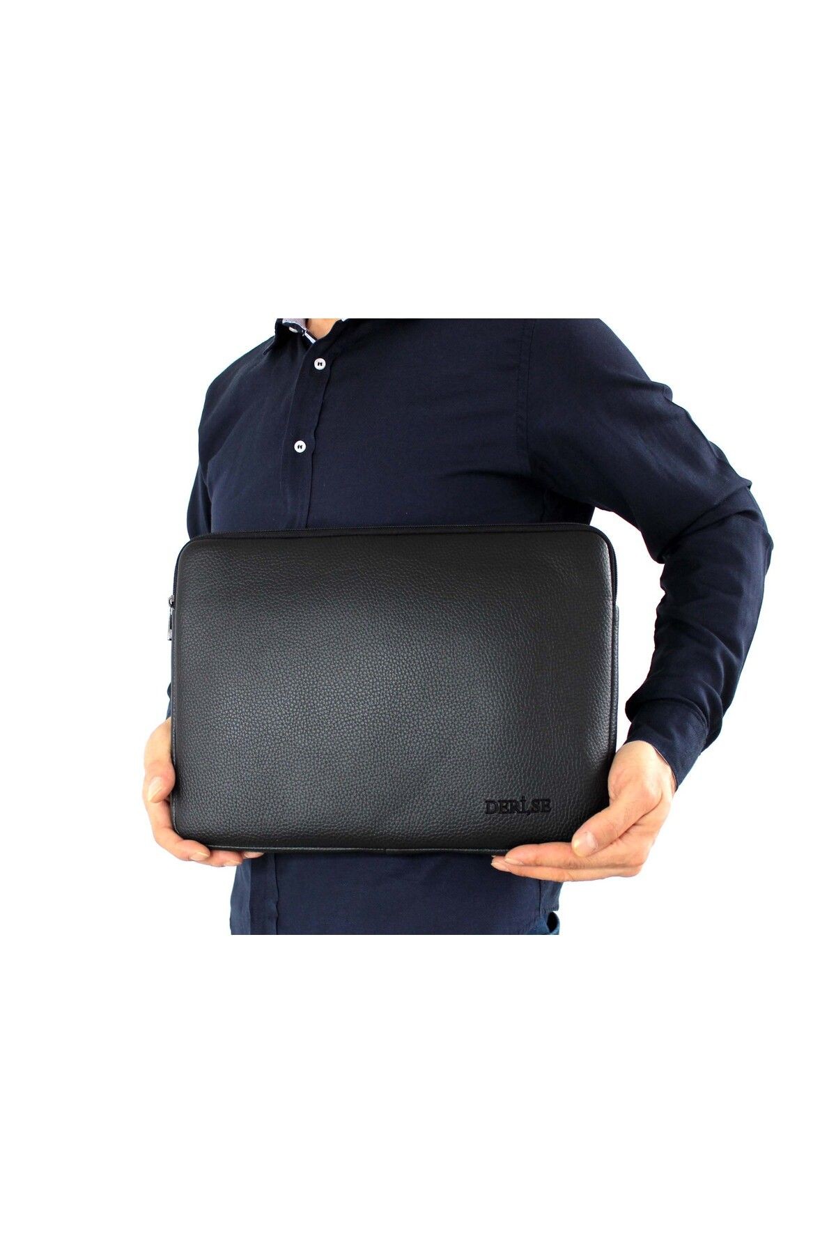 UNİSEX KAHVERENGİ BÜYÜK BOY 15,6 İNÇ UYUMLU LAPTOP KILIFI, EVRAK NOTEBOOK VE LAPTOP ÇANTASI