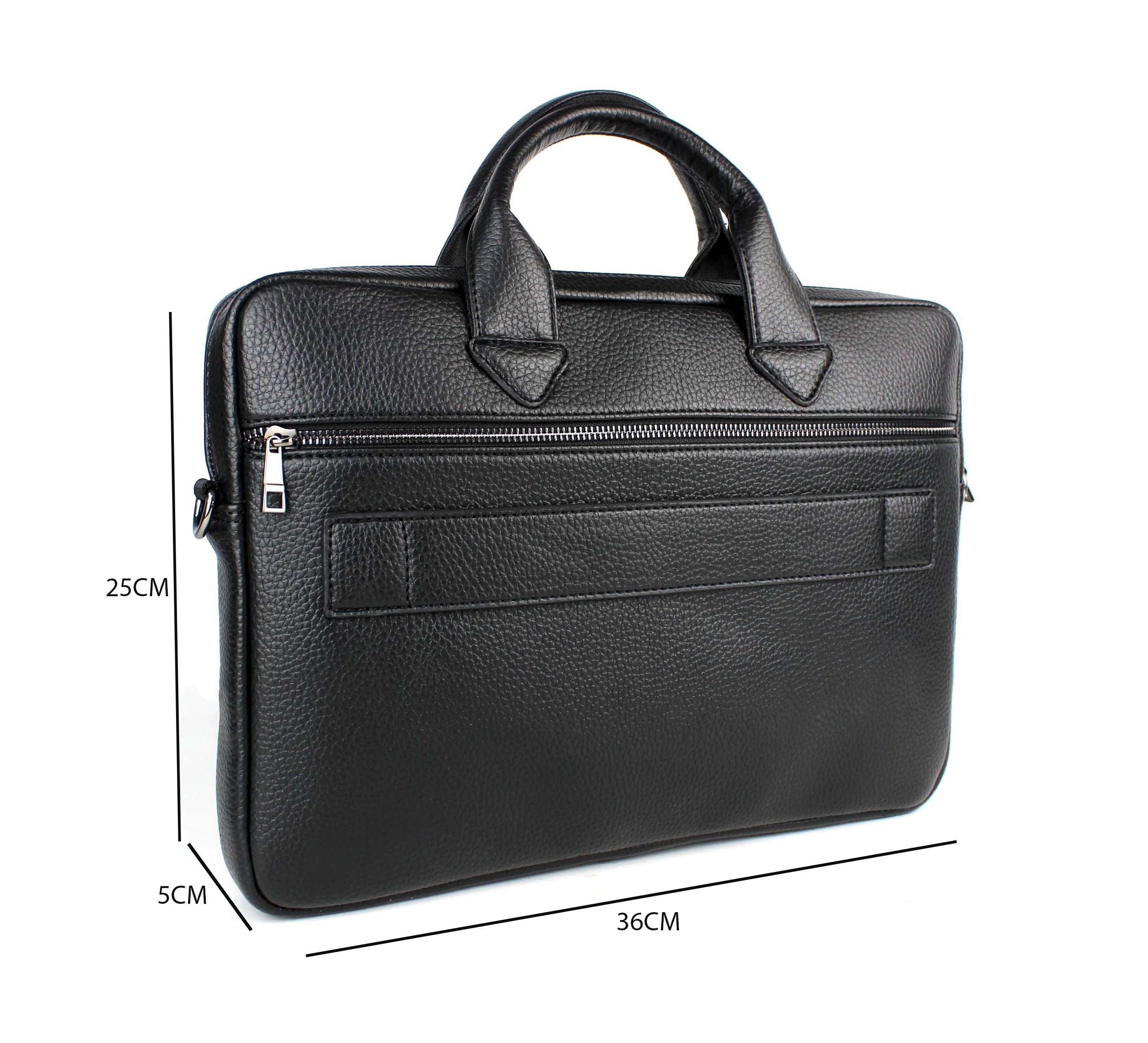 Unisex Lüks 14 inç Evrak ve Laptop Çantası