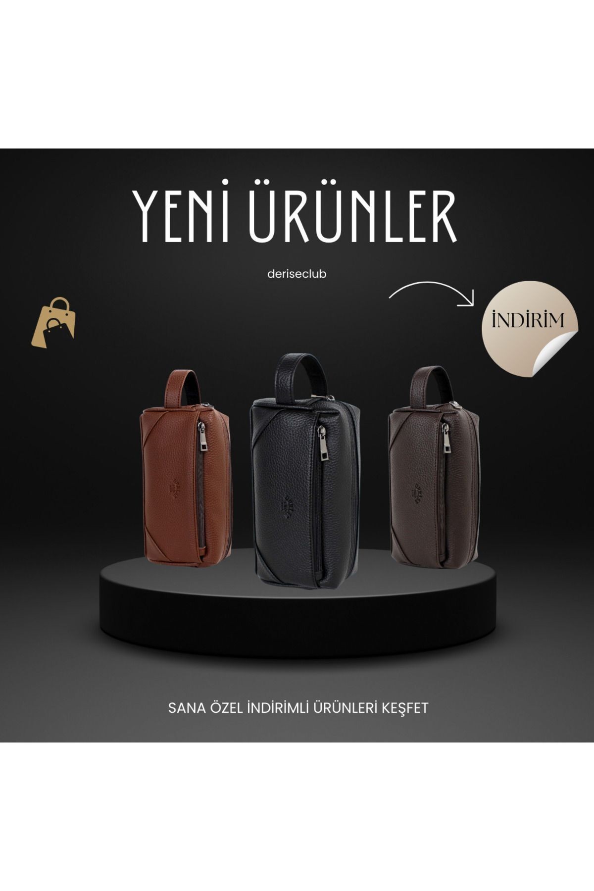 Erkek Lüks Seyahat Portföy El Çantası