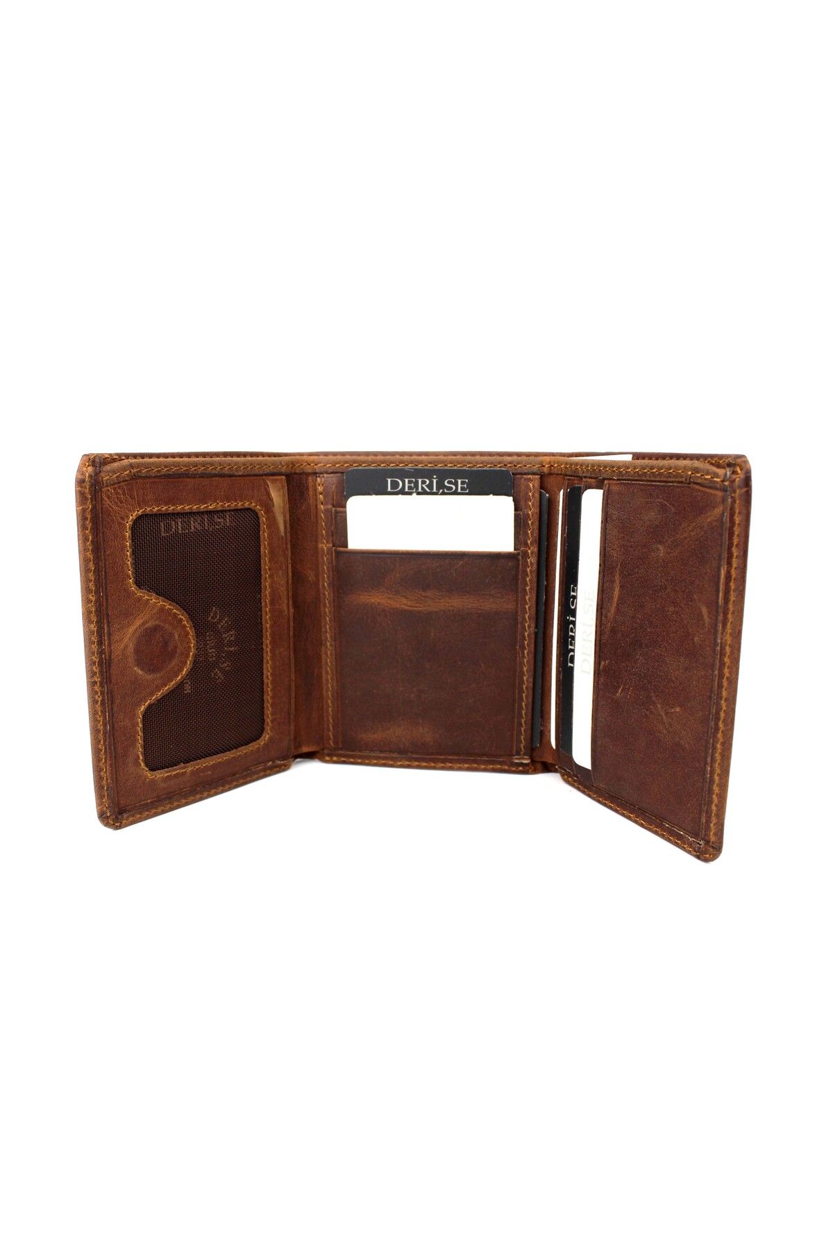 Erkek Hakiki Deri Kartlık Cüzdan - taba