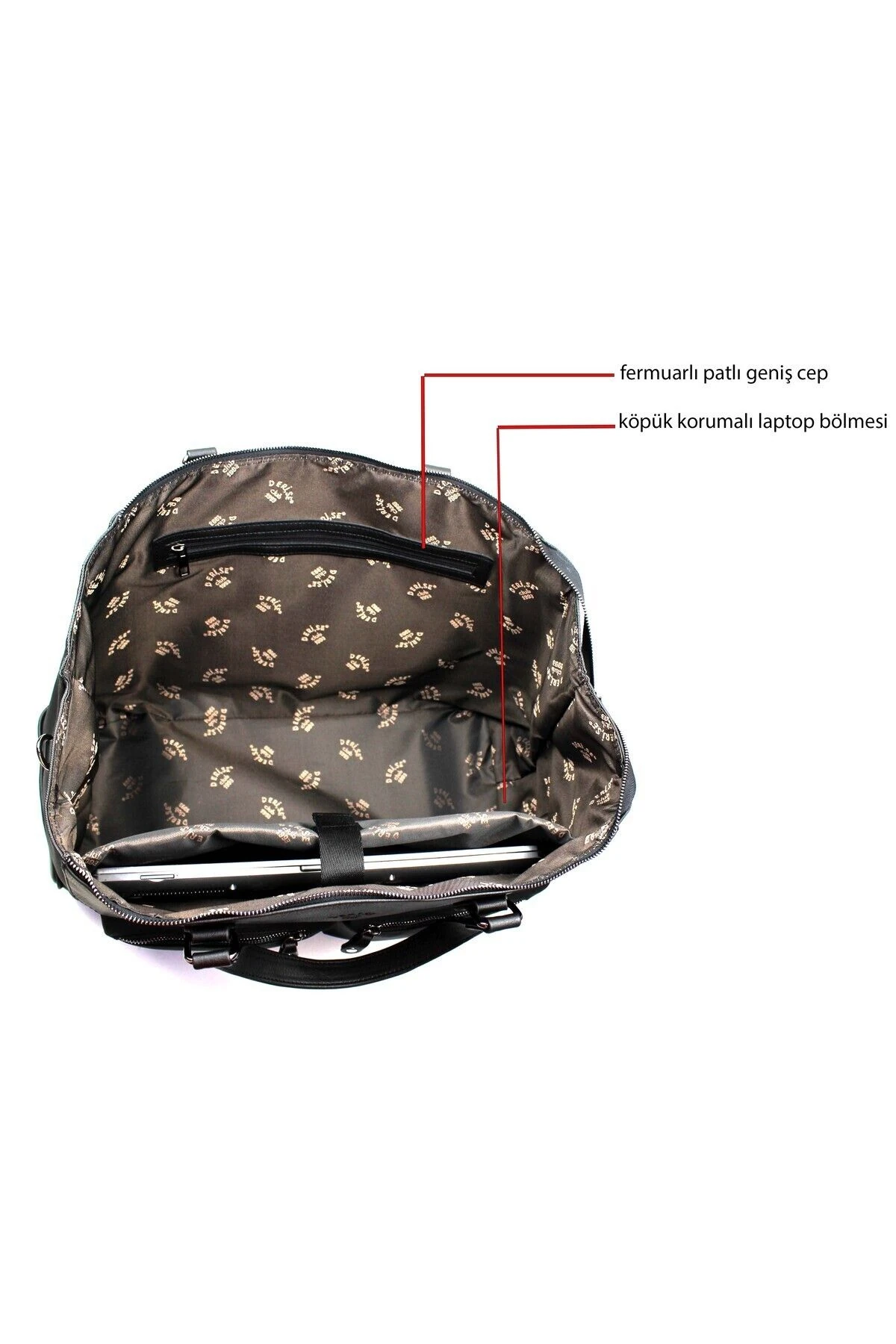 Unısex Lüks Suni Deri Seyahat Spor Valiz Çantası