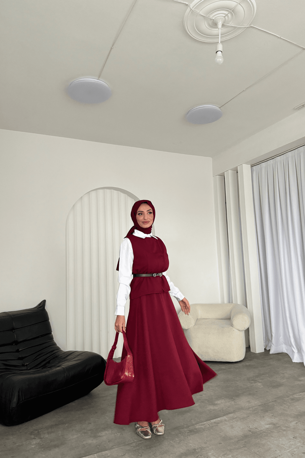Esved Yelekli Etekli Takım