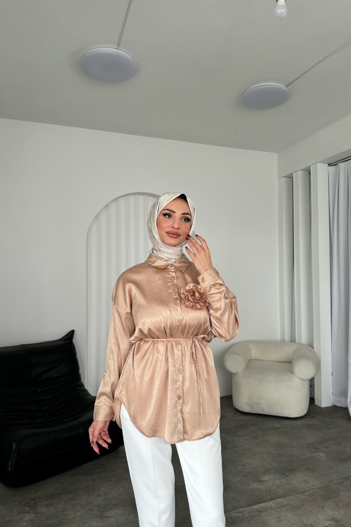Riyad Saten Tunik