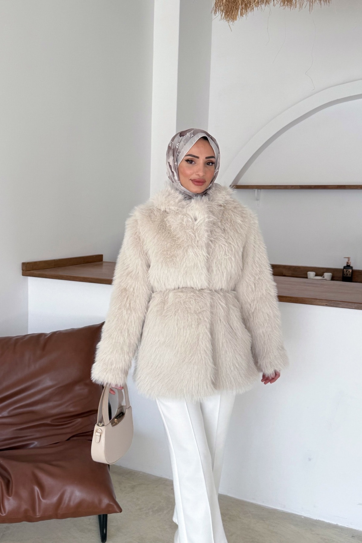 Mue Premium Kürk | Bej