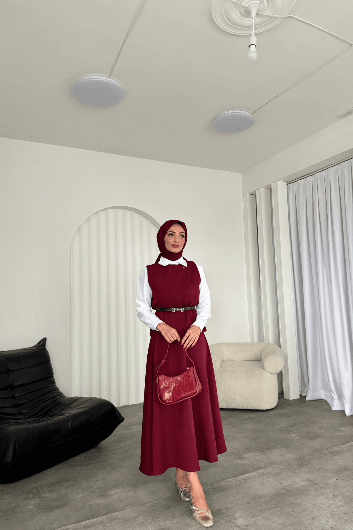 Esved Yelekli Etekli Takım