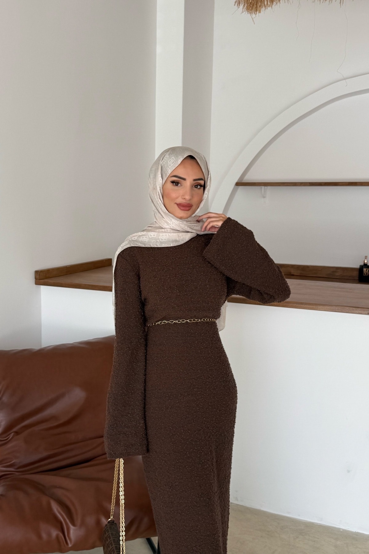 Kayra Elbise | Kahve 