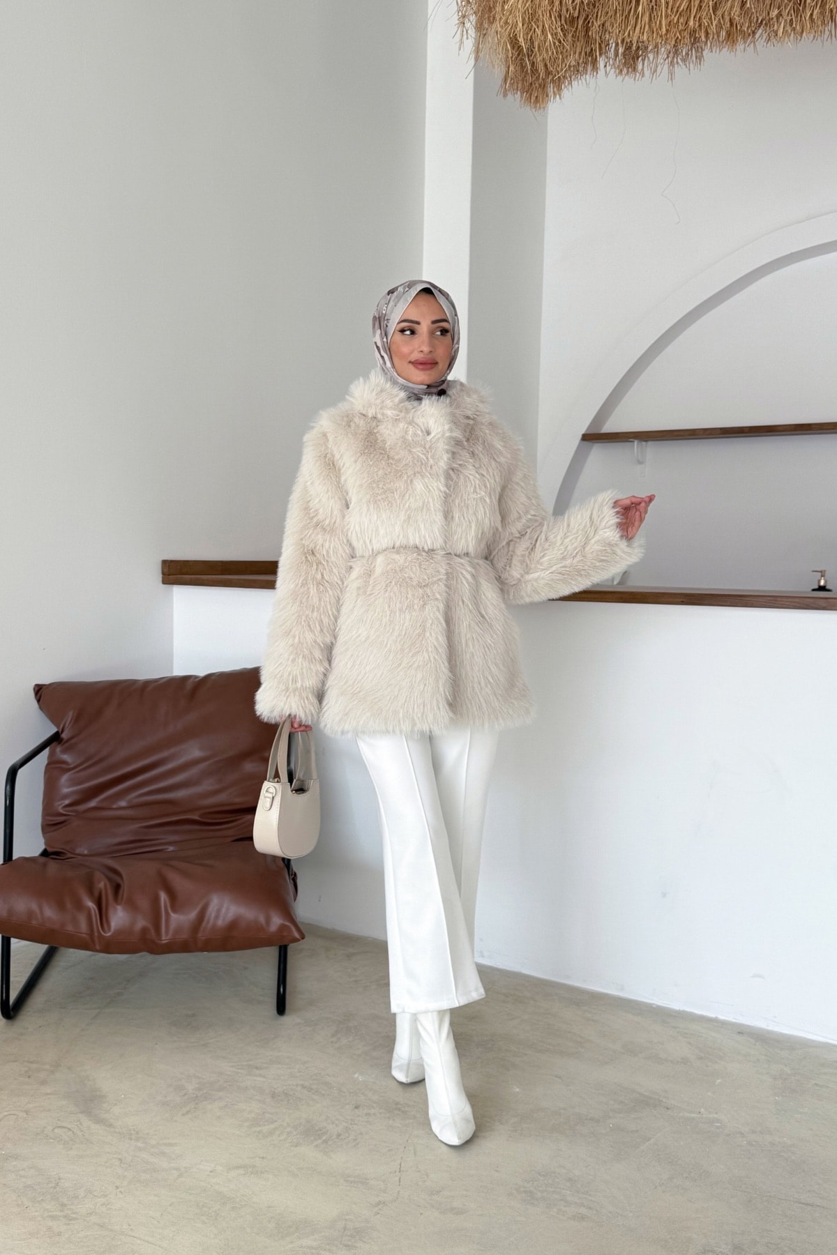 Mue Premium Kürk | Bej