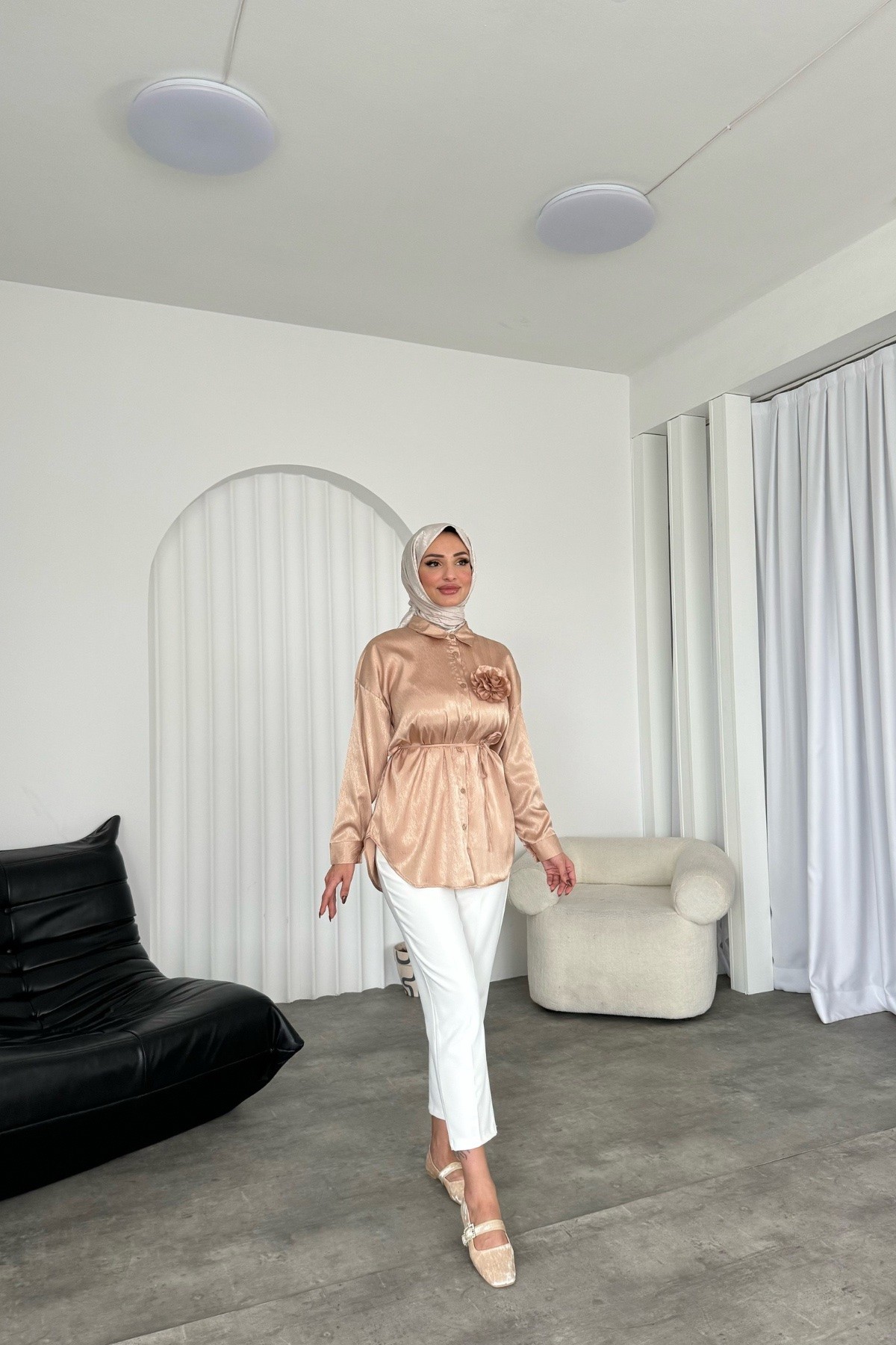 Riyad Saten Tunik