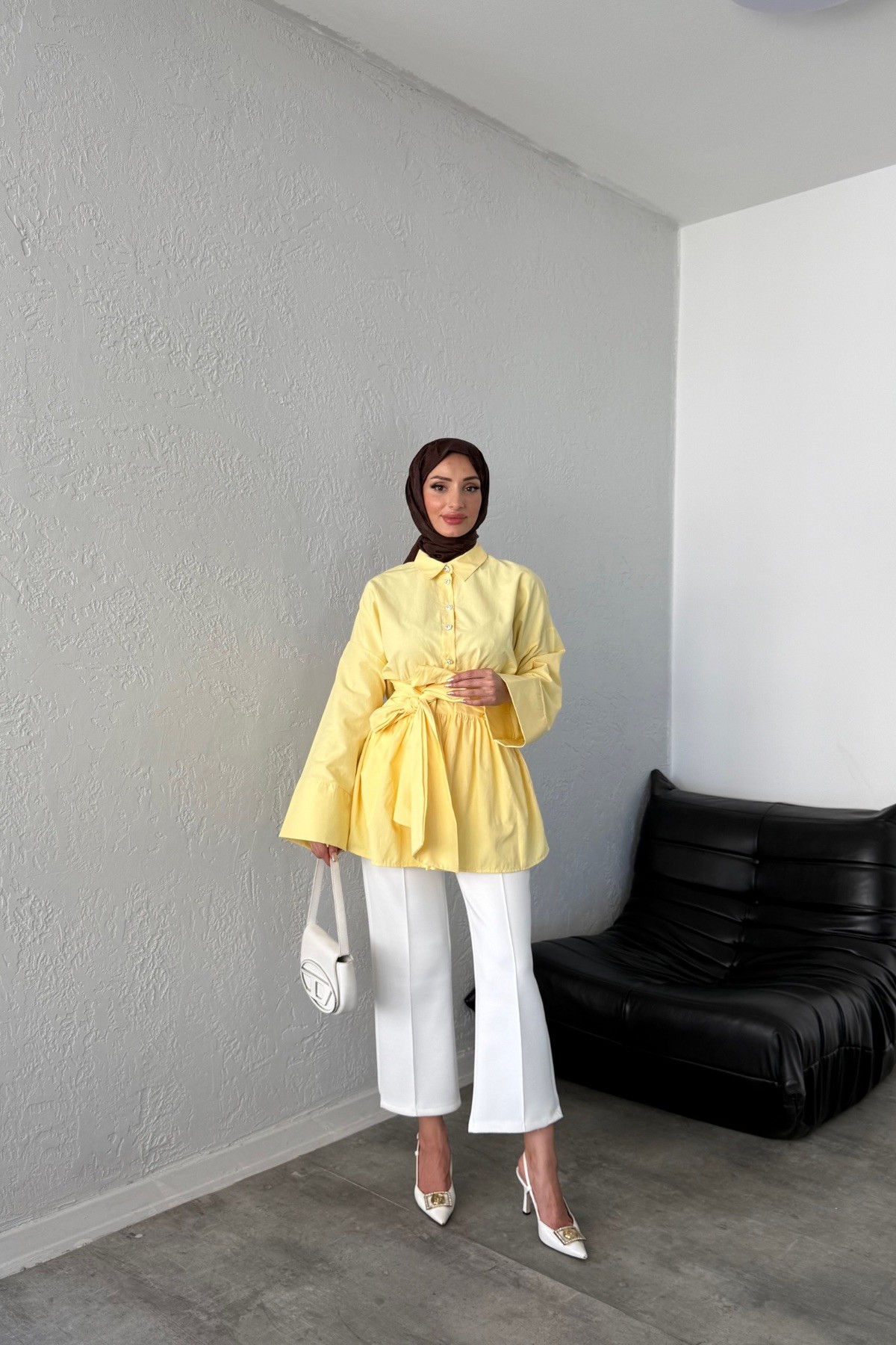 Şüheda Tunik | Sarı