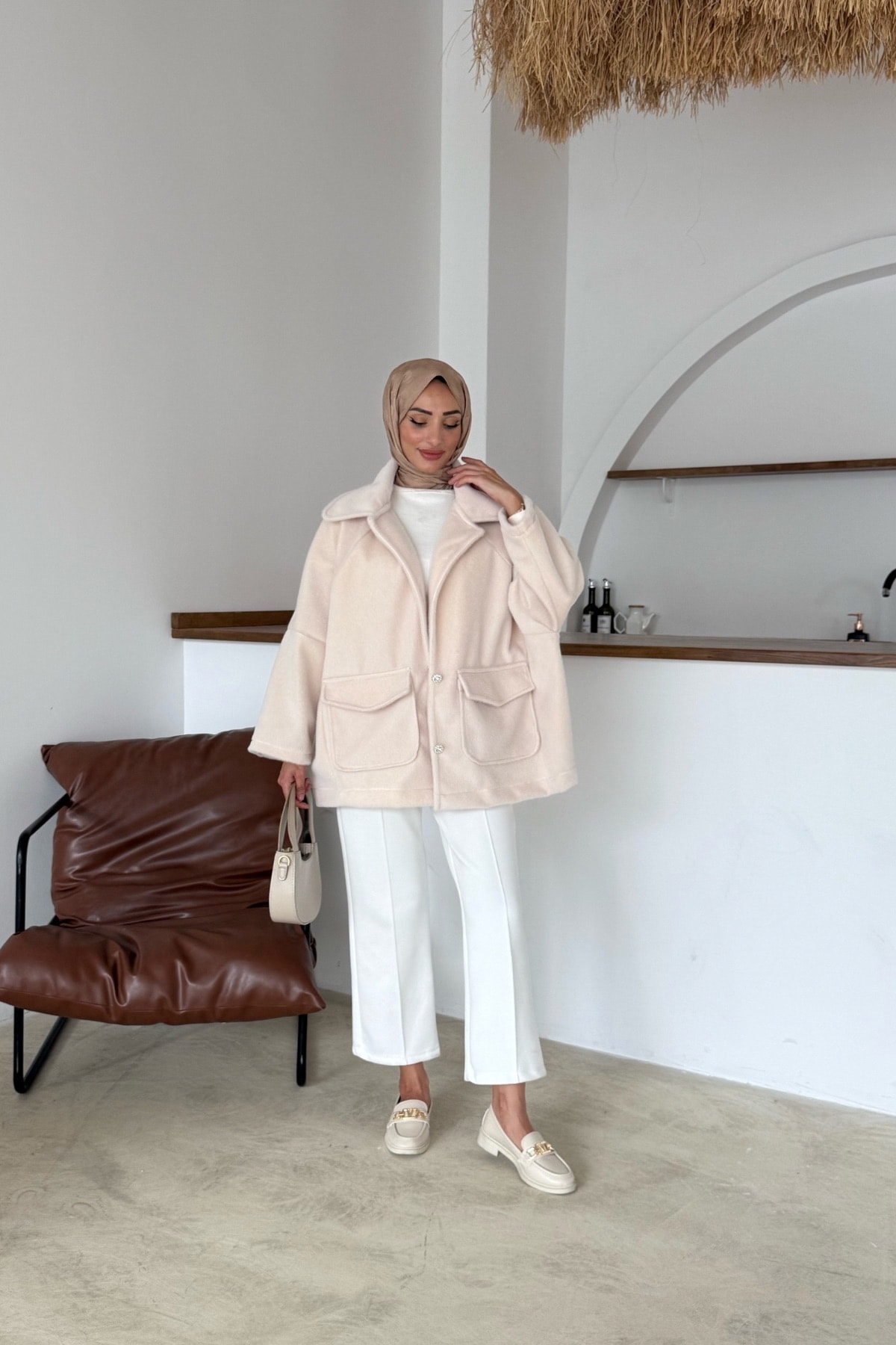 Serra Ceket | Bej 