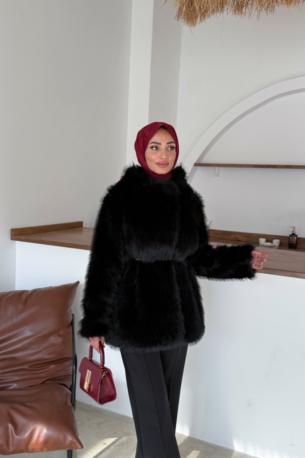 Mue Premium Kürk | Siyah