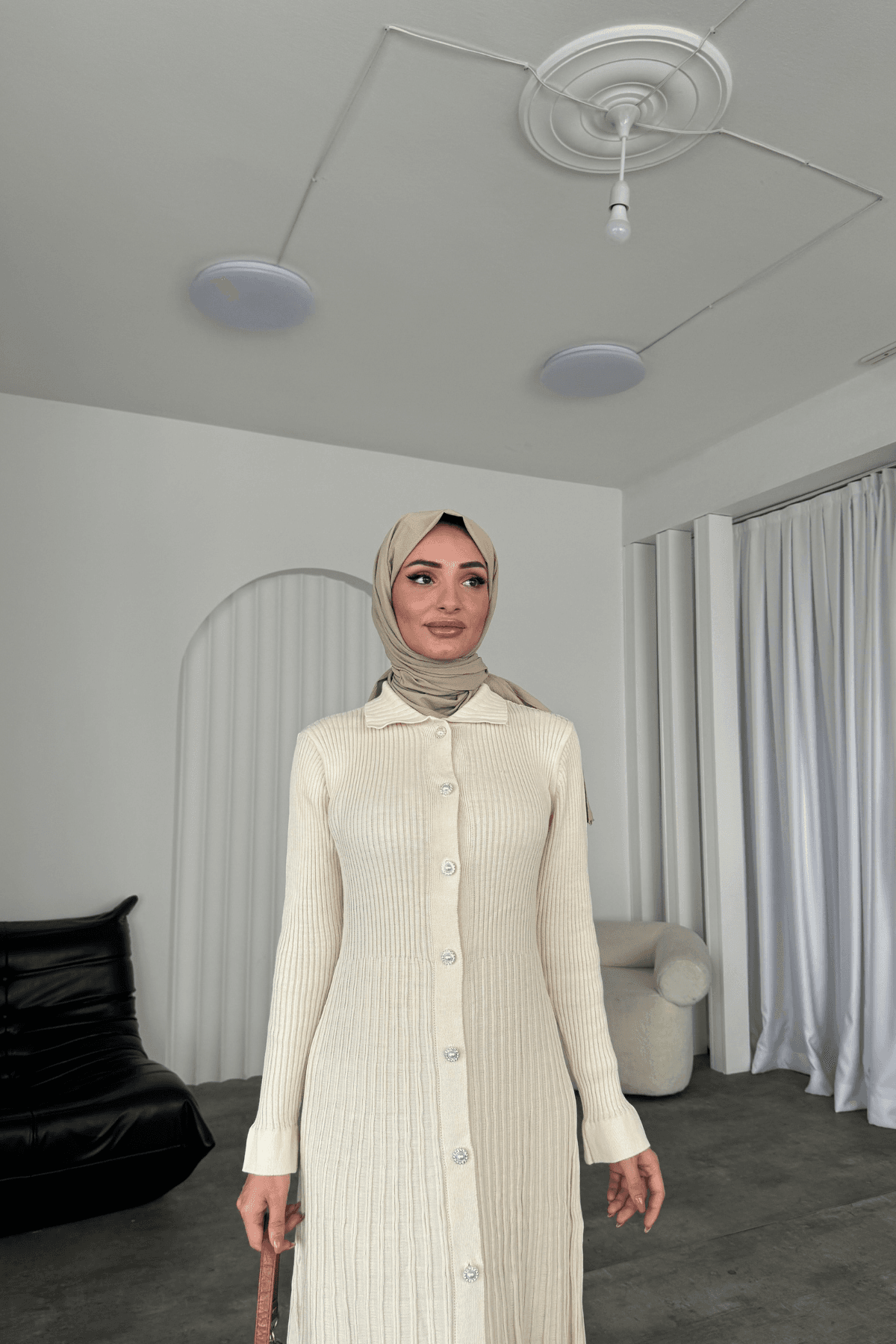 Çağla Tasarım Triko Elbise