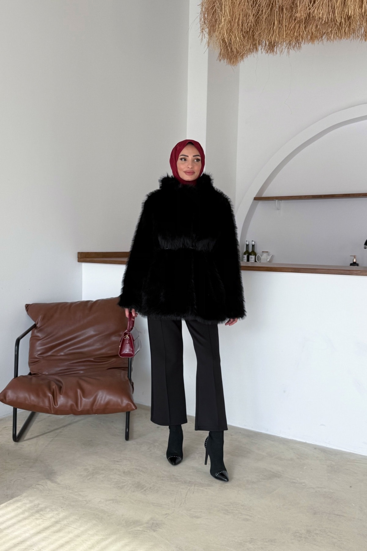 Mue Premium Kürk | Siyah