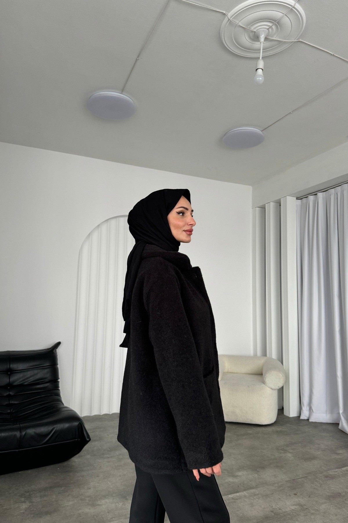 Emily Peluş Ceket