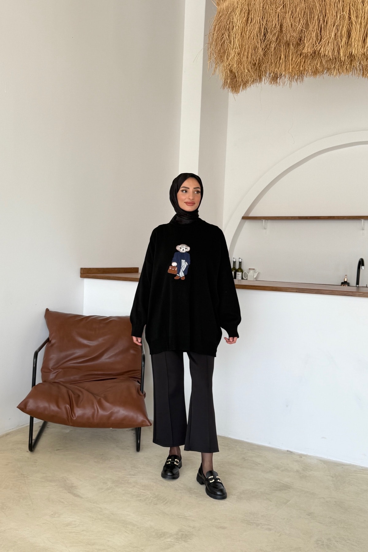 Nihle Triko Tunik | Siyah