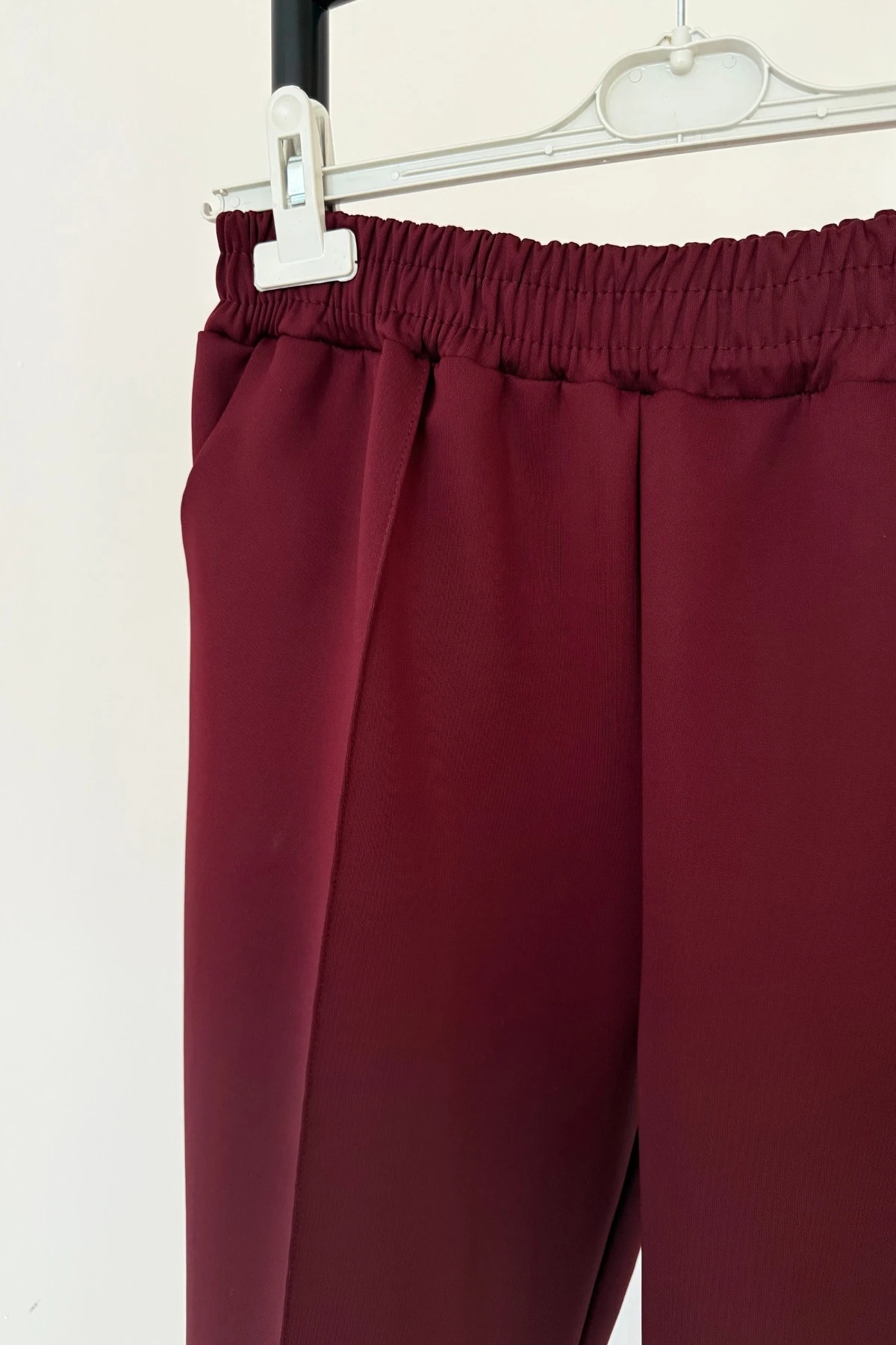 Çımalı Palazzo Pantolon | Bordo