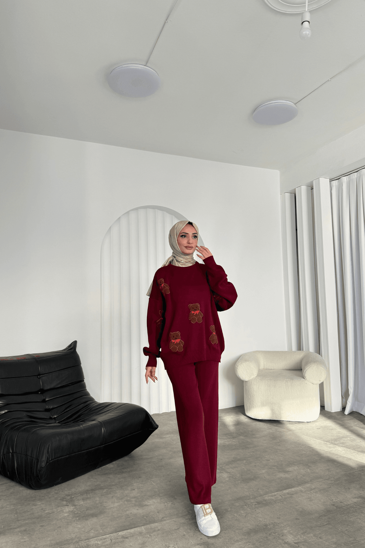 Behin Çelik Örme Triko Takım