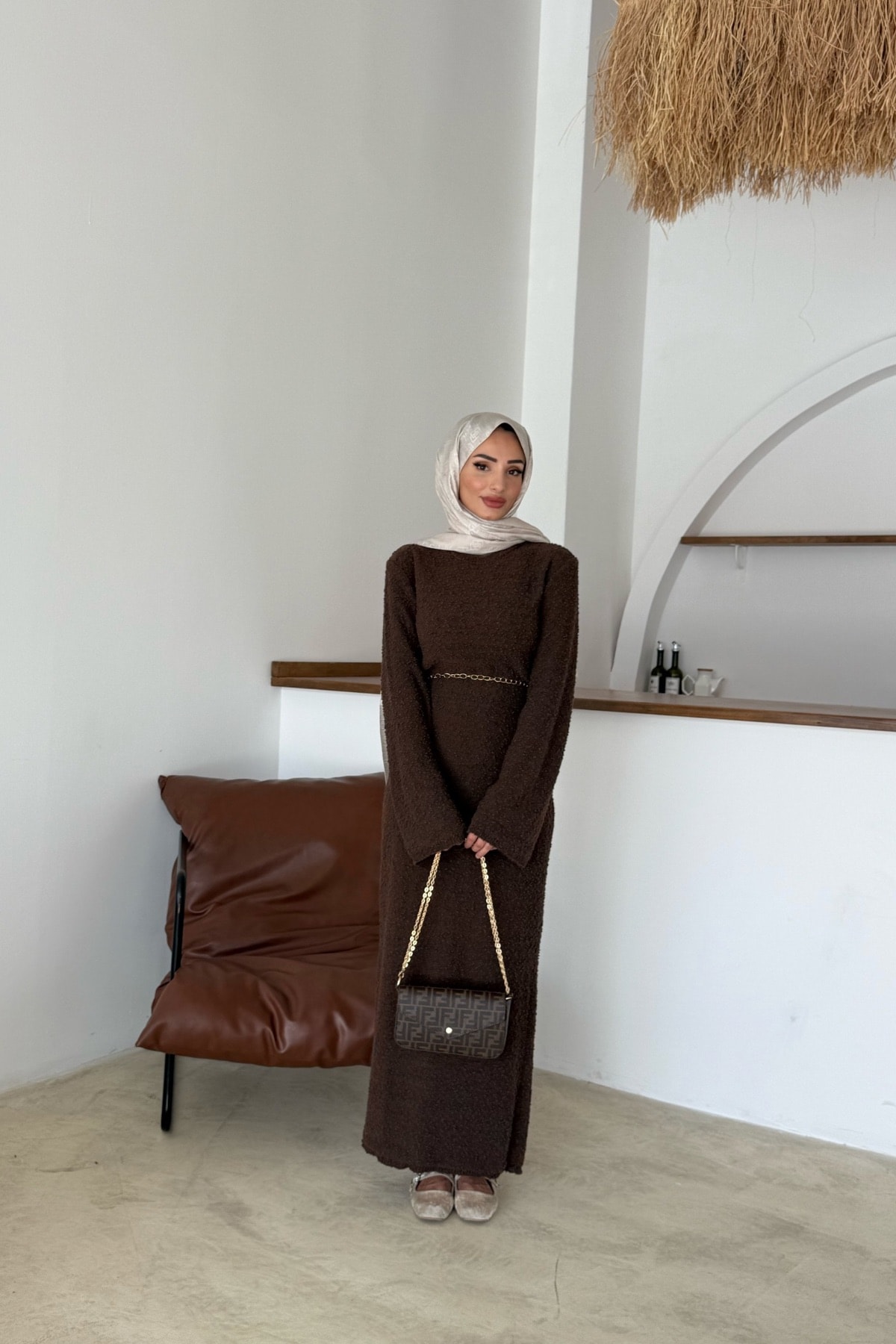 Kayra Elbise | Kahve 