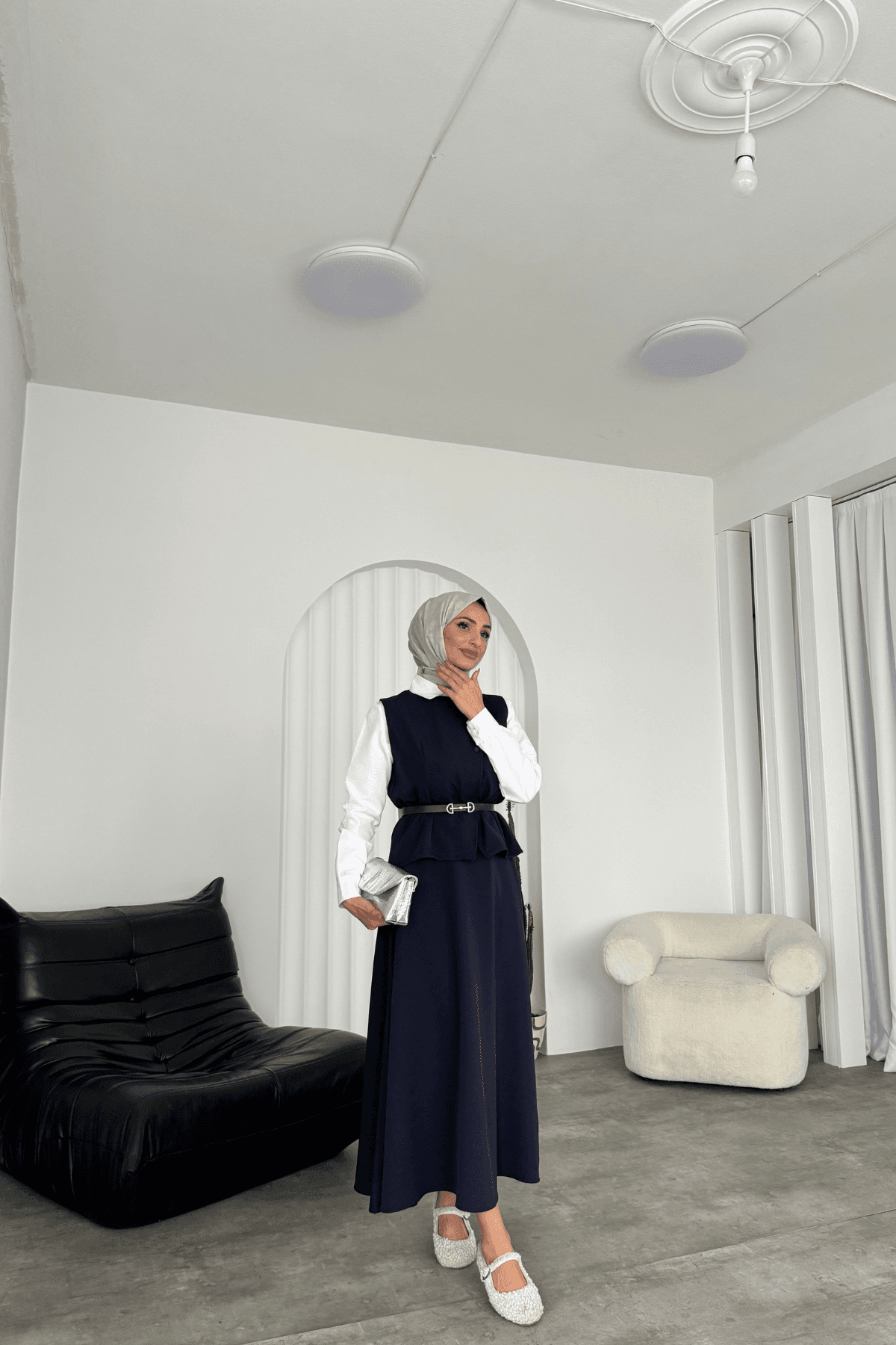 Esved Yelekli Etekli Takım