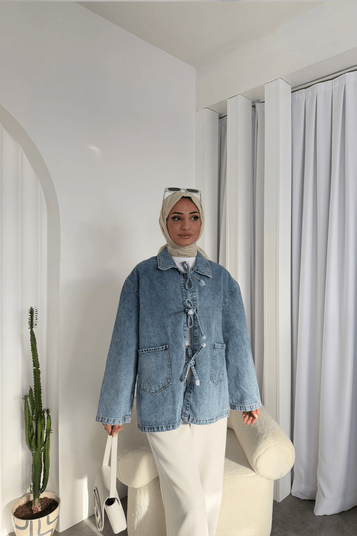 Buğlem Kot Ceket