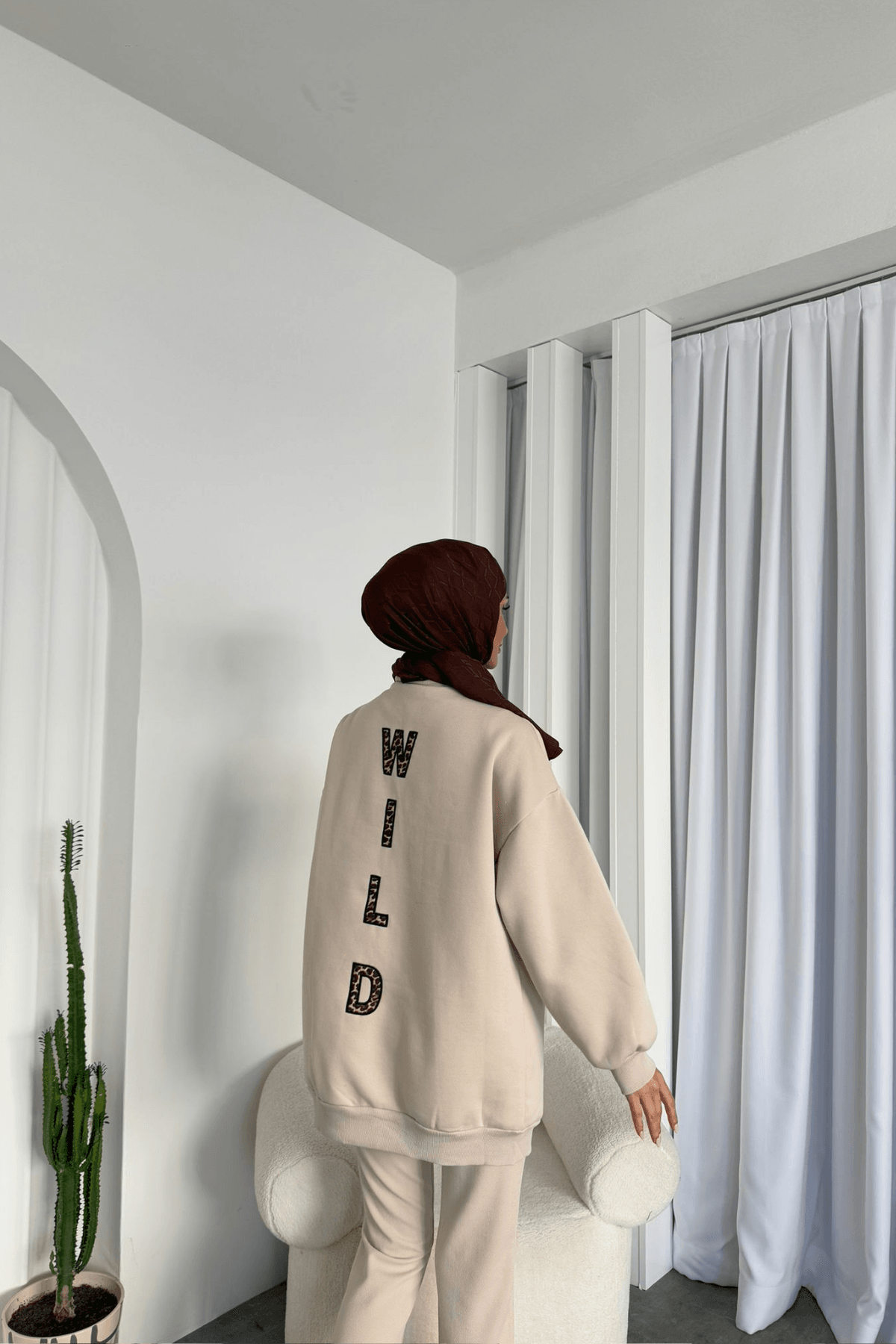Büşra Sweat Bej