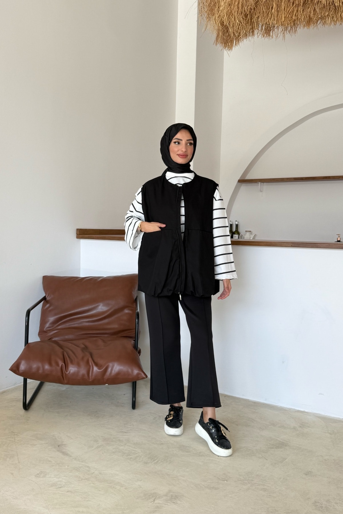 Karme Yelek | Siyah