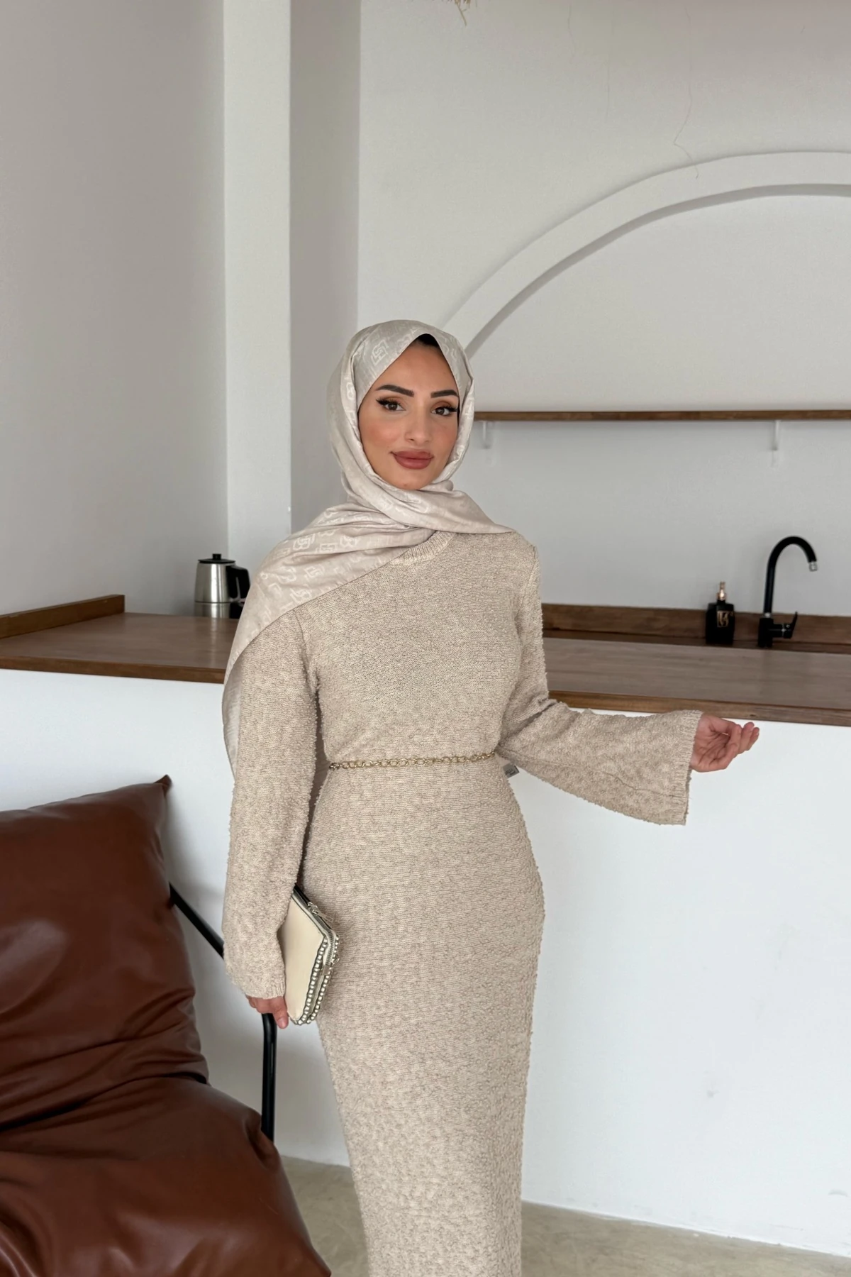 Kayra Elbise | Bej