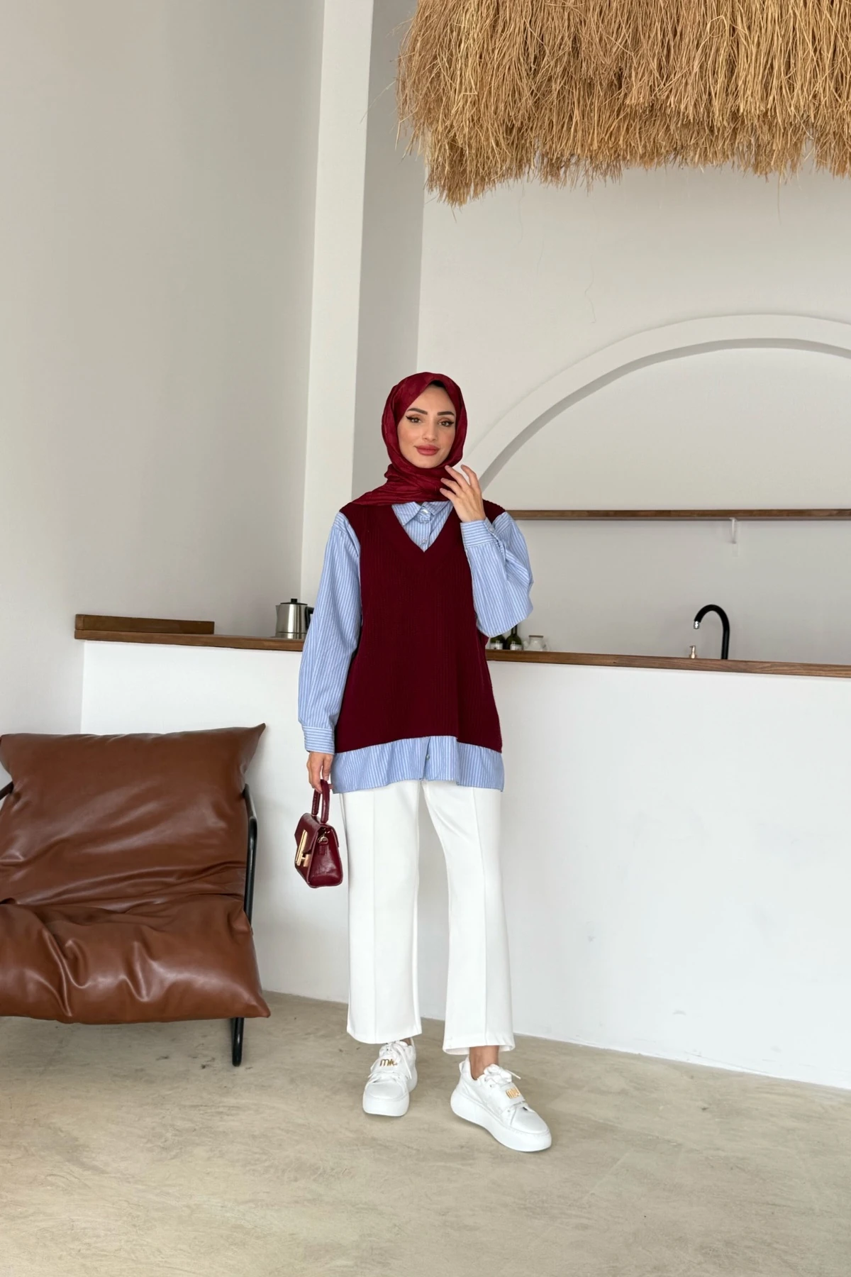 Özün Tunik | Bordo