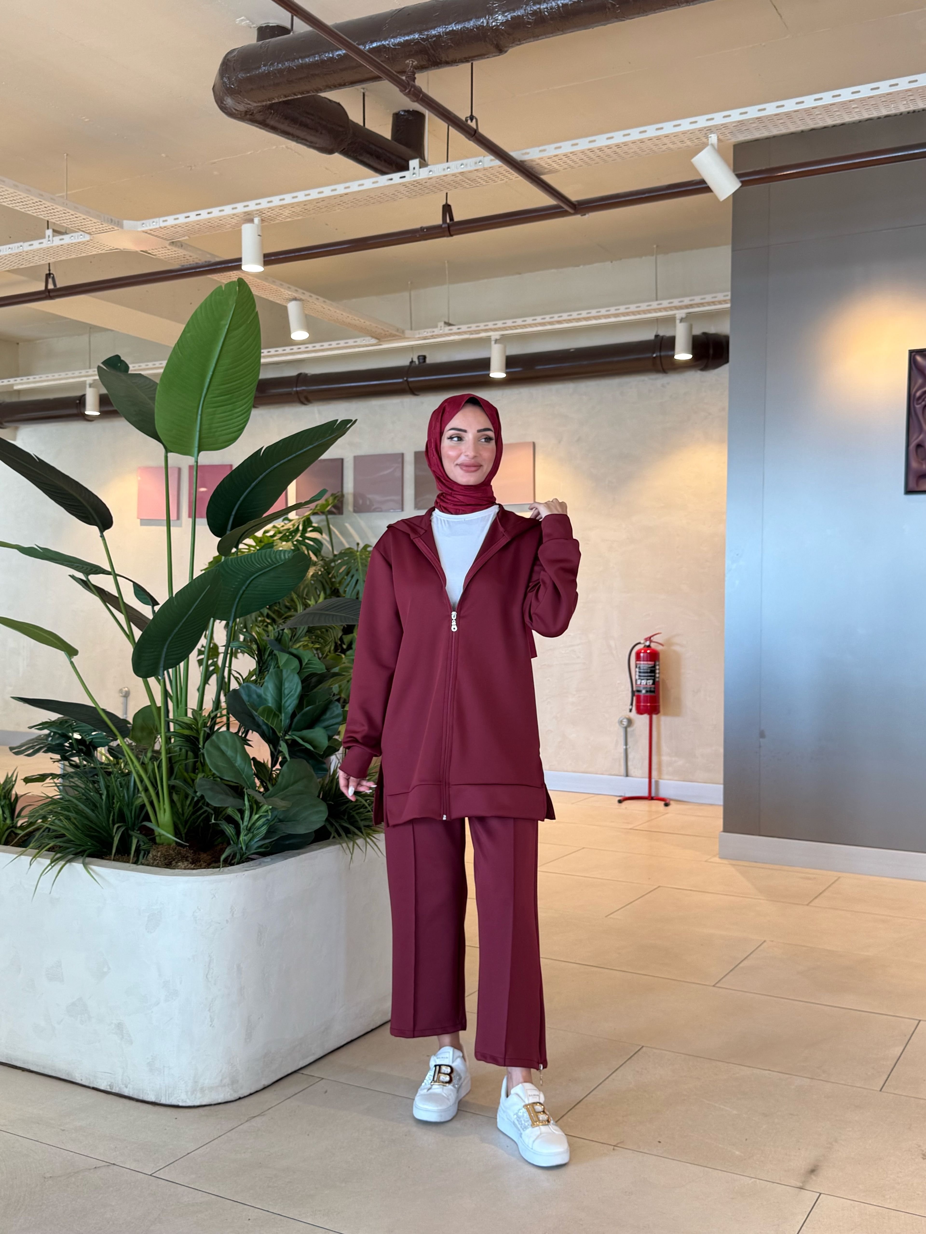 Raina Oysho Takım | Bordo