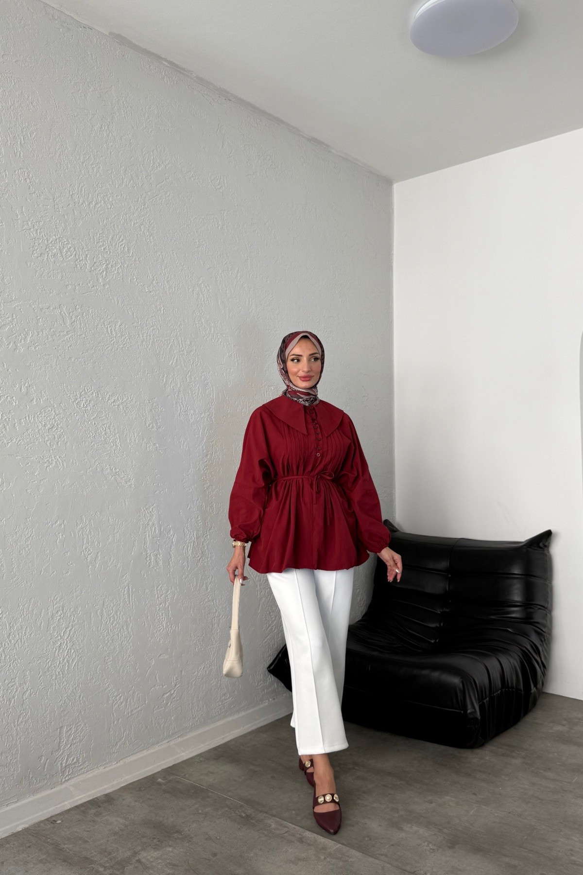 Efter Tunik | Bordo