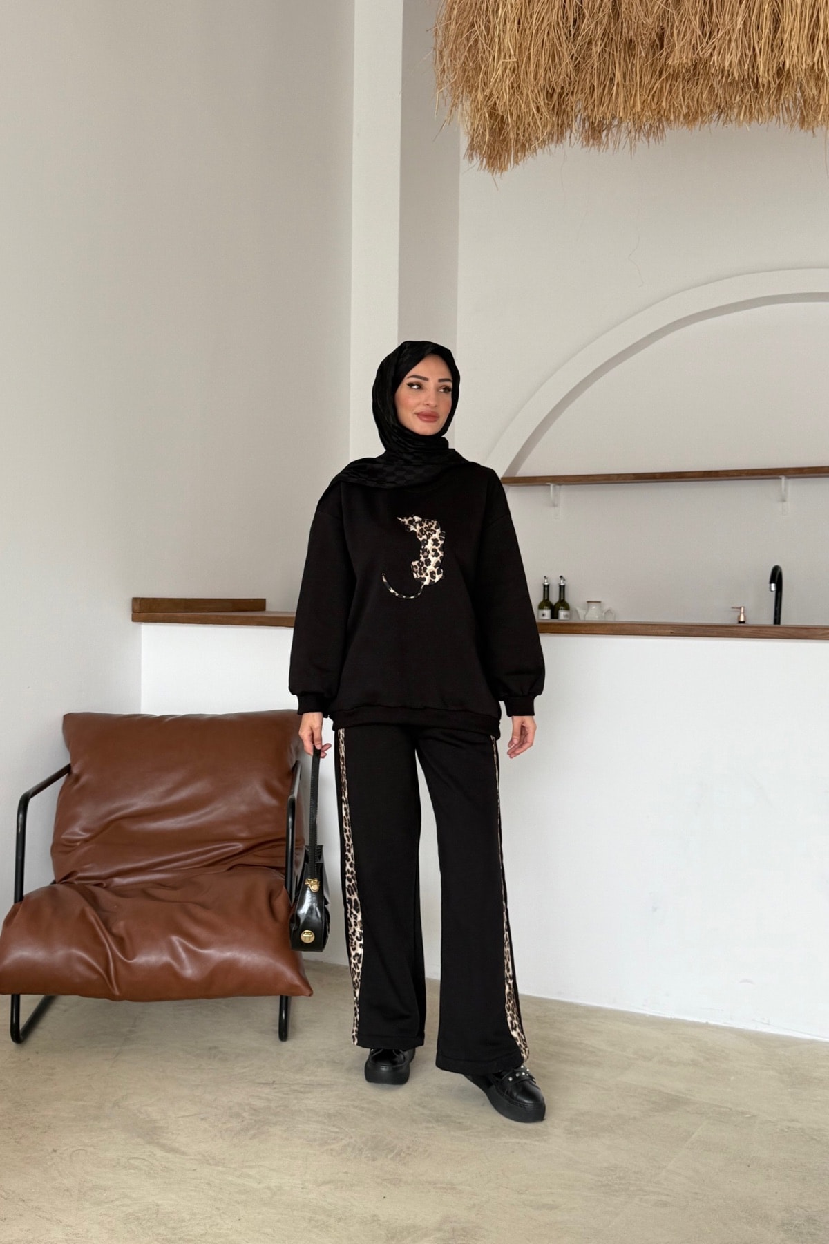 Ala Şardonlu Takım | Siyah