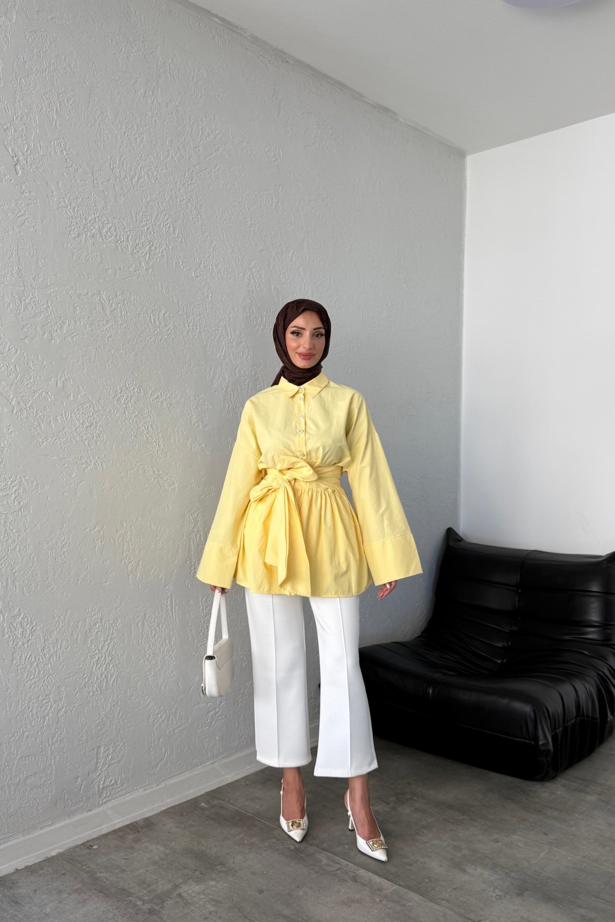 Şüheda Tunik | Sarı