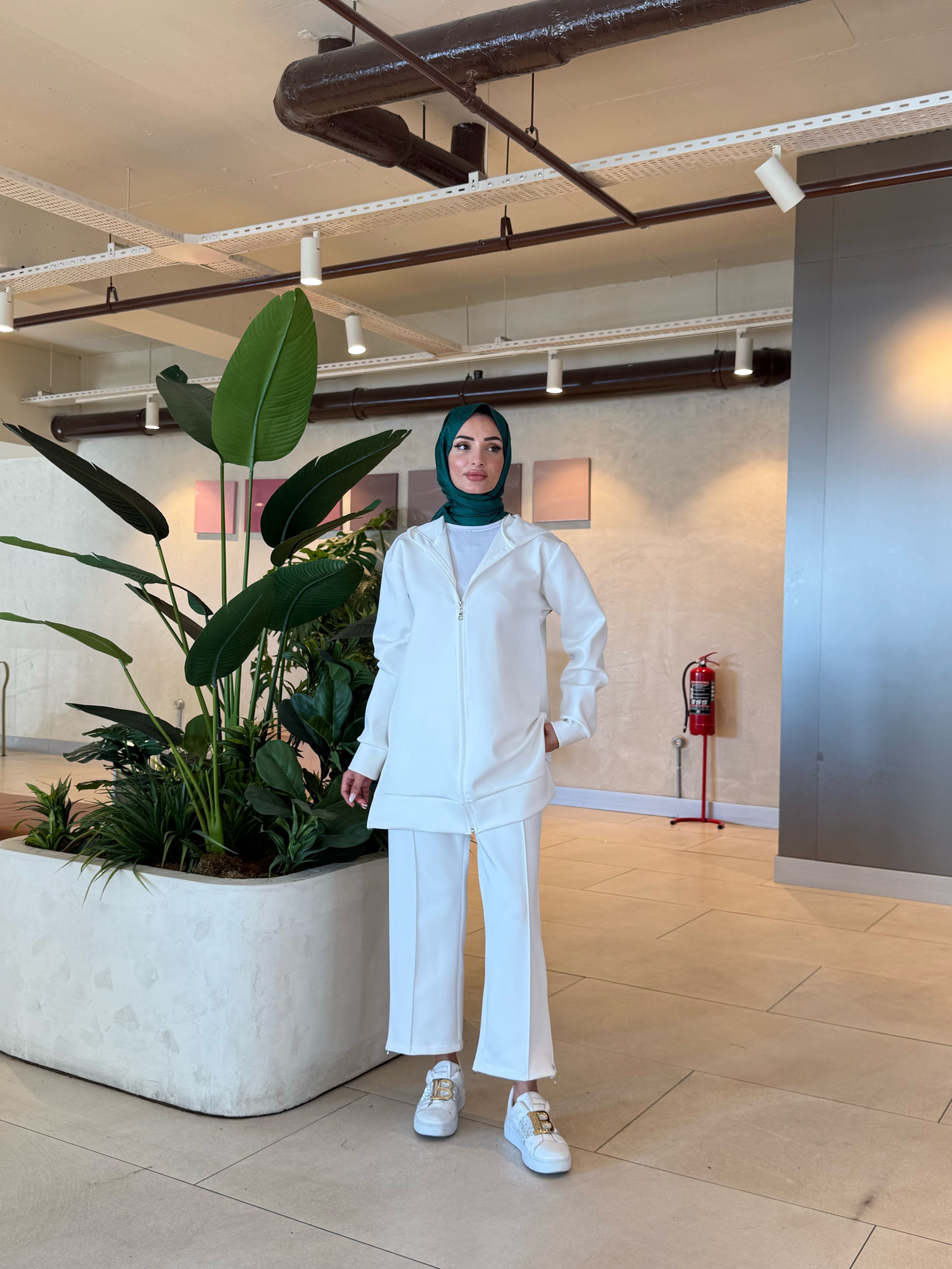 Raina Oysho Takım | Beyaz