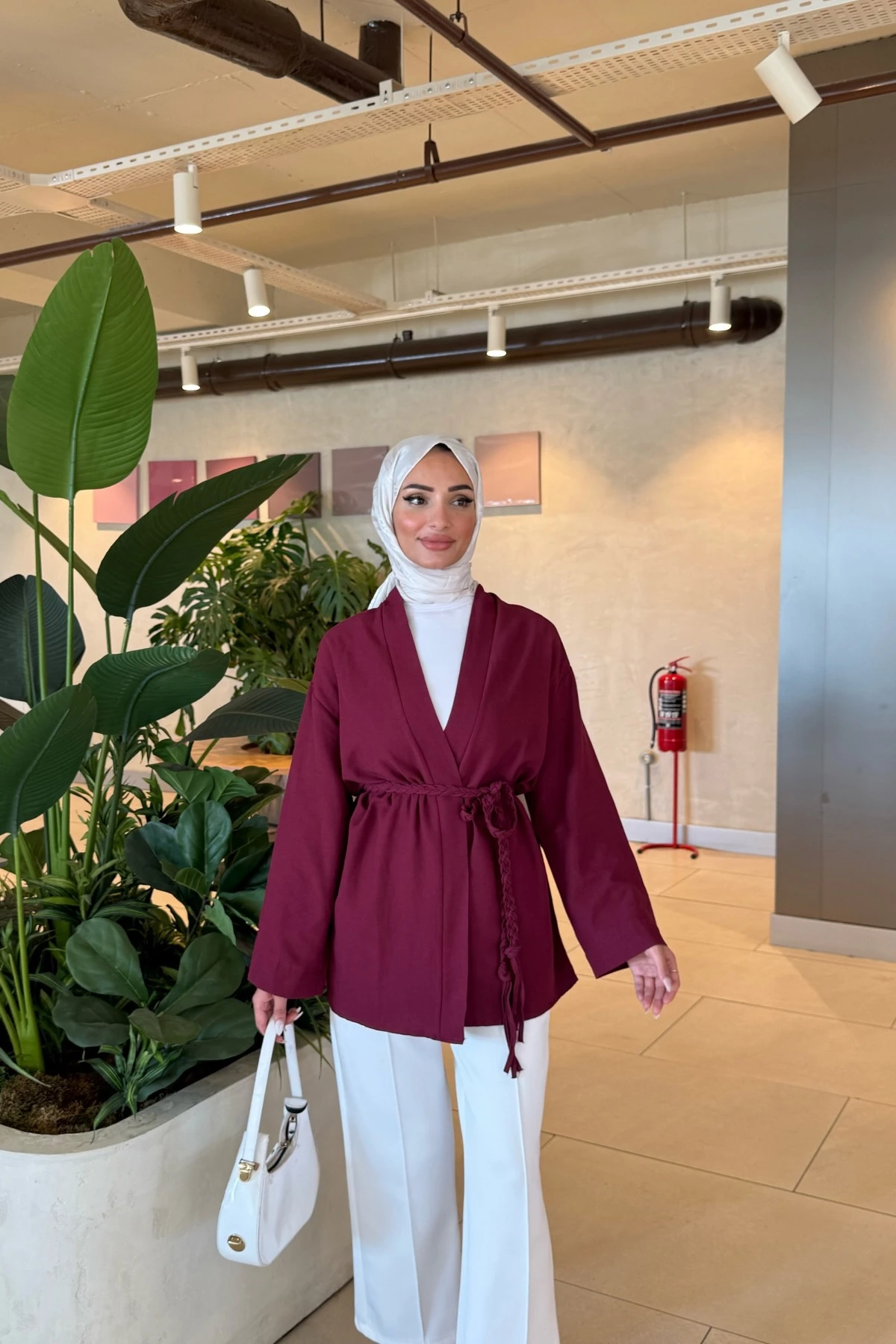 Benan Kimono | Bordo