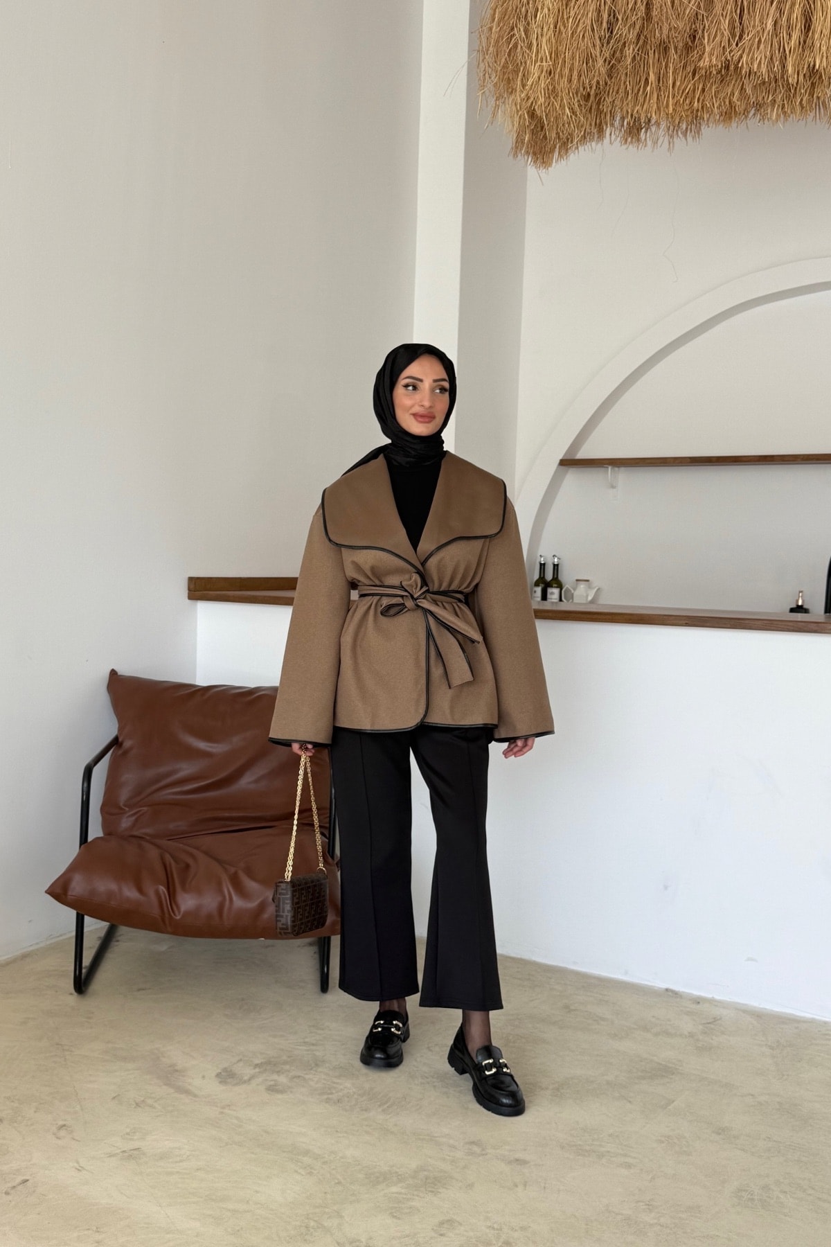 Hece Ceket | Kahve