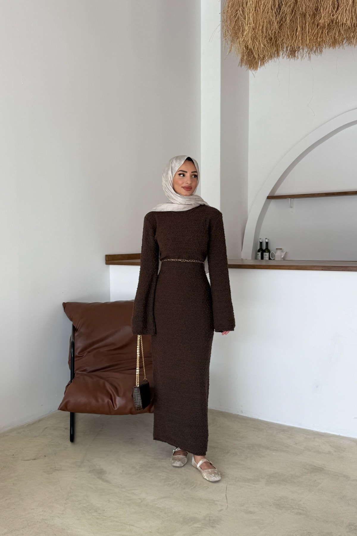 Kayra Elbise | Kahve 