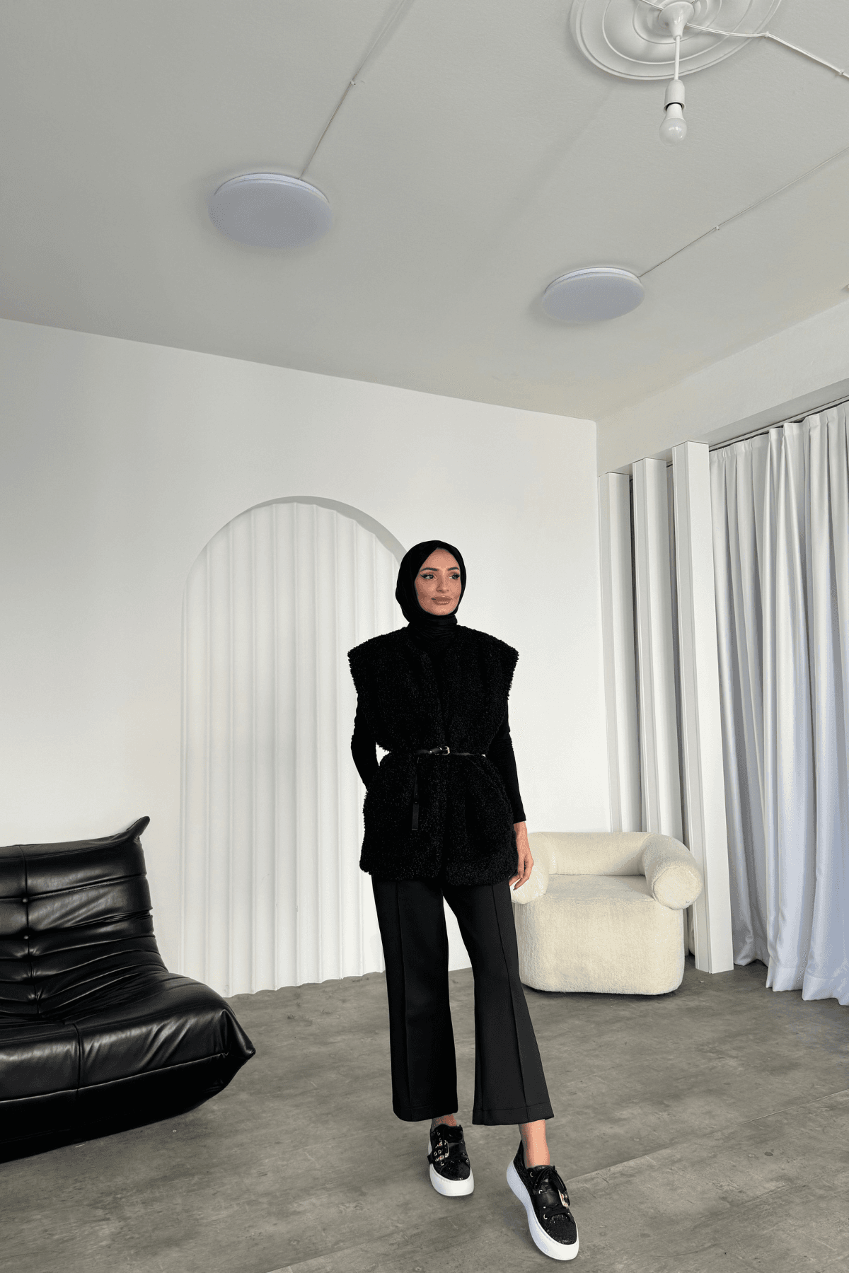 Sanem Astarlı Kürk Yelek