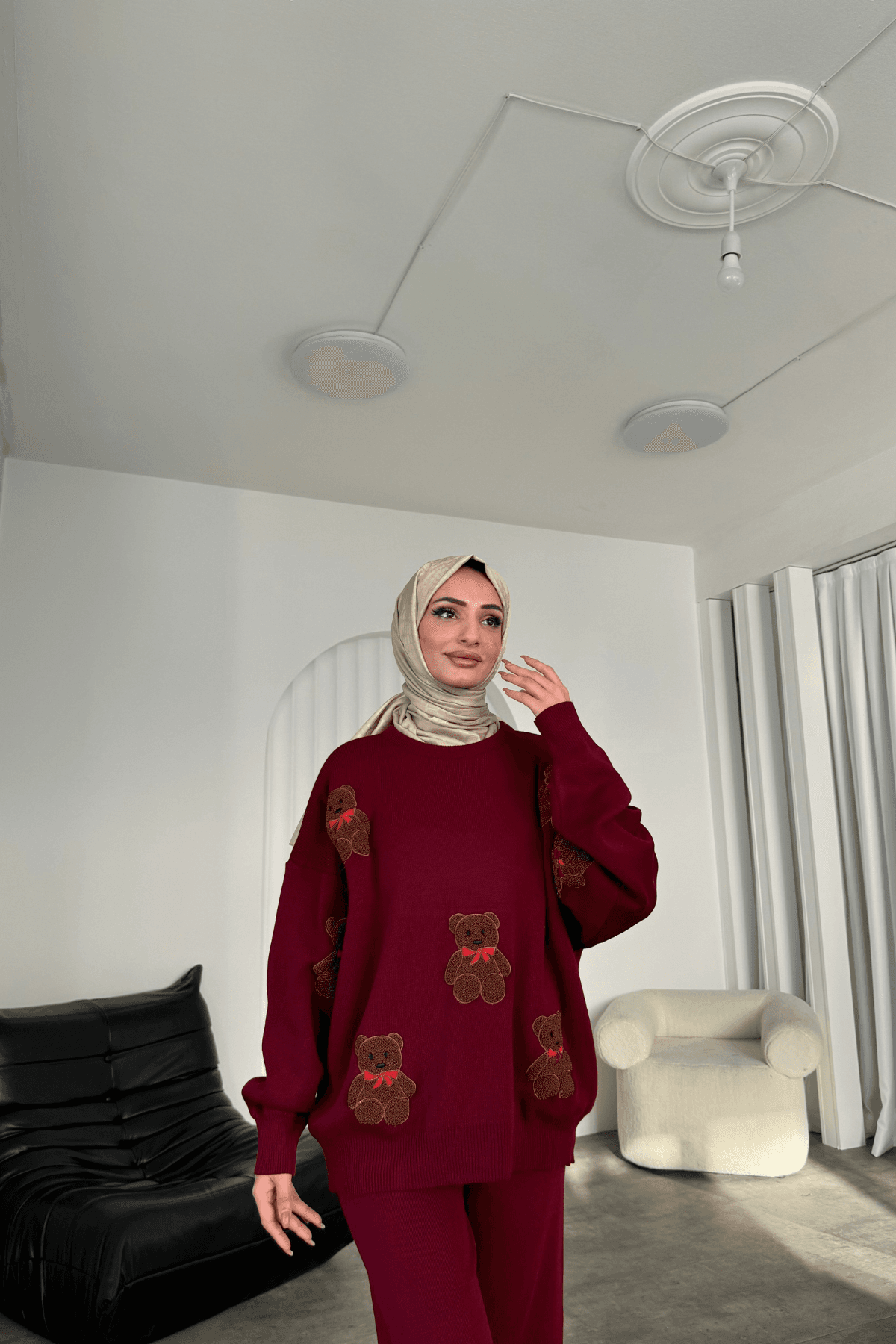 Behin Çelik Örme Triko Takım