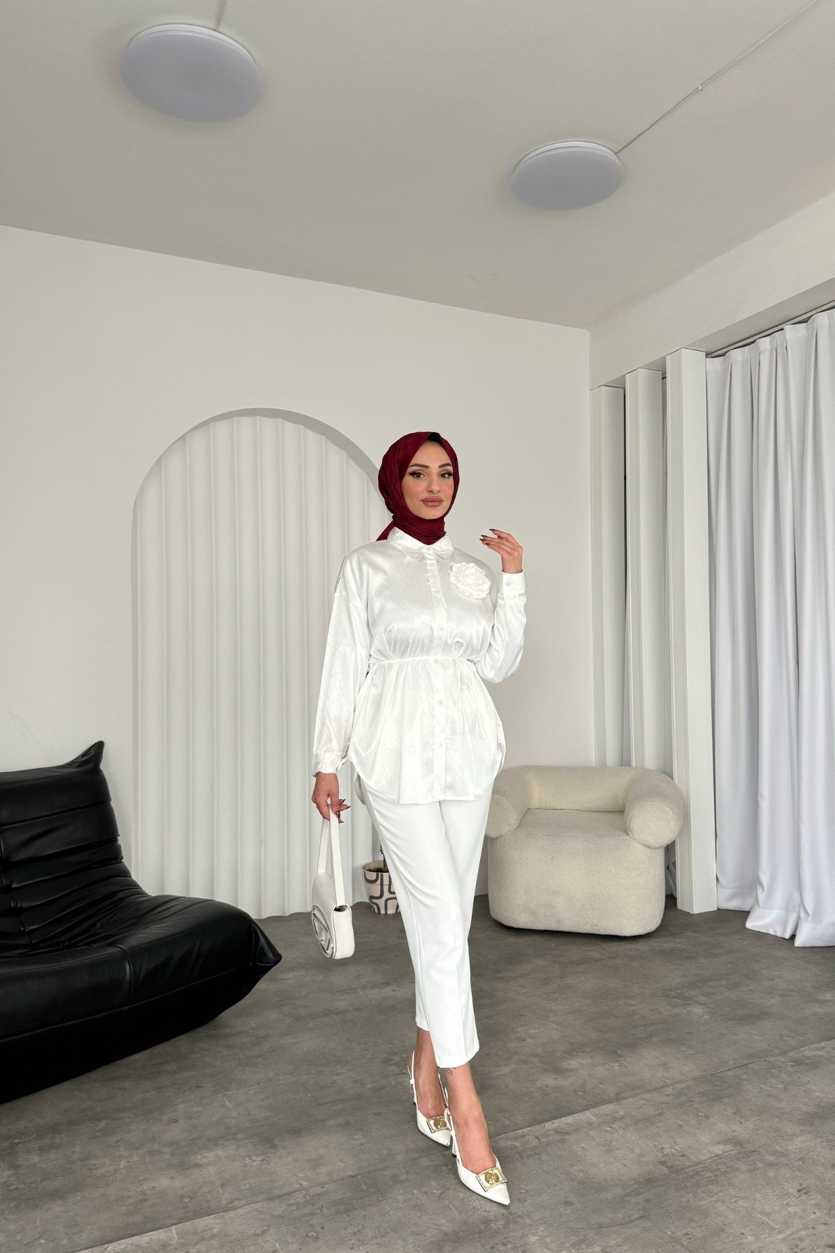Riyad Saten Tunik