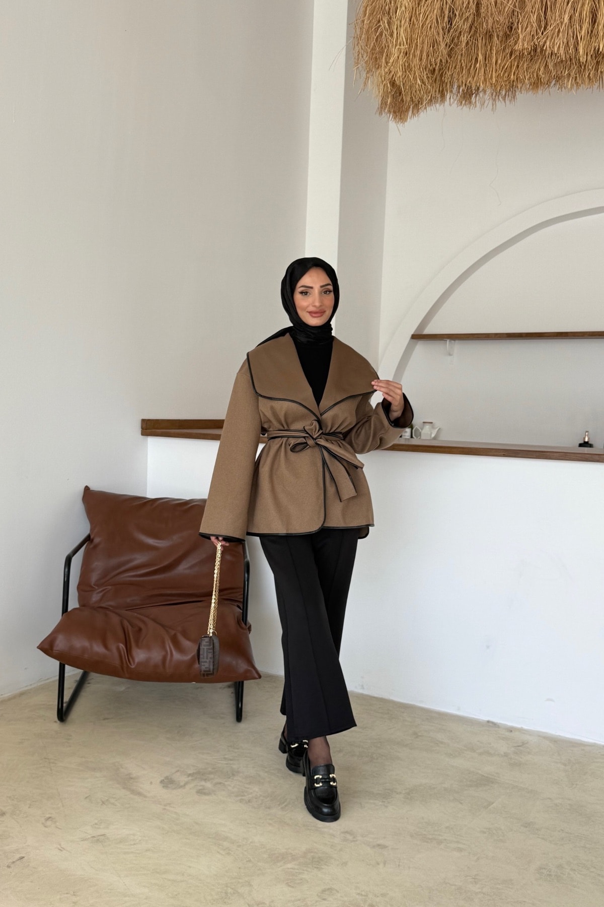 Hece Ceket | Kahve