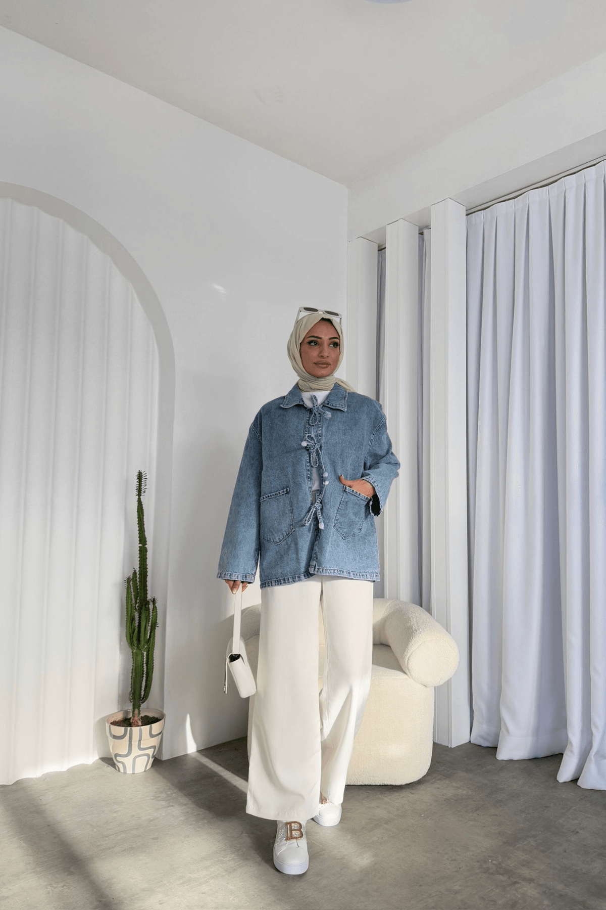 Buğlem Kot Ceket