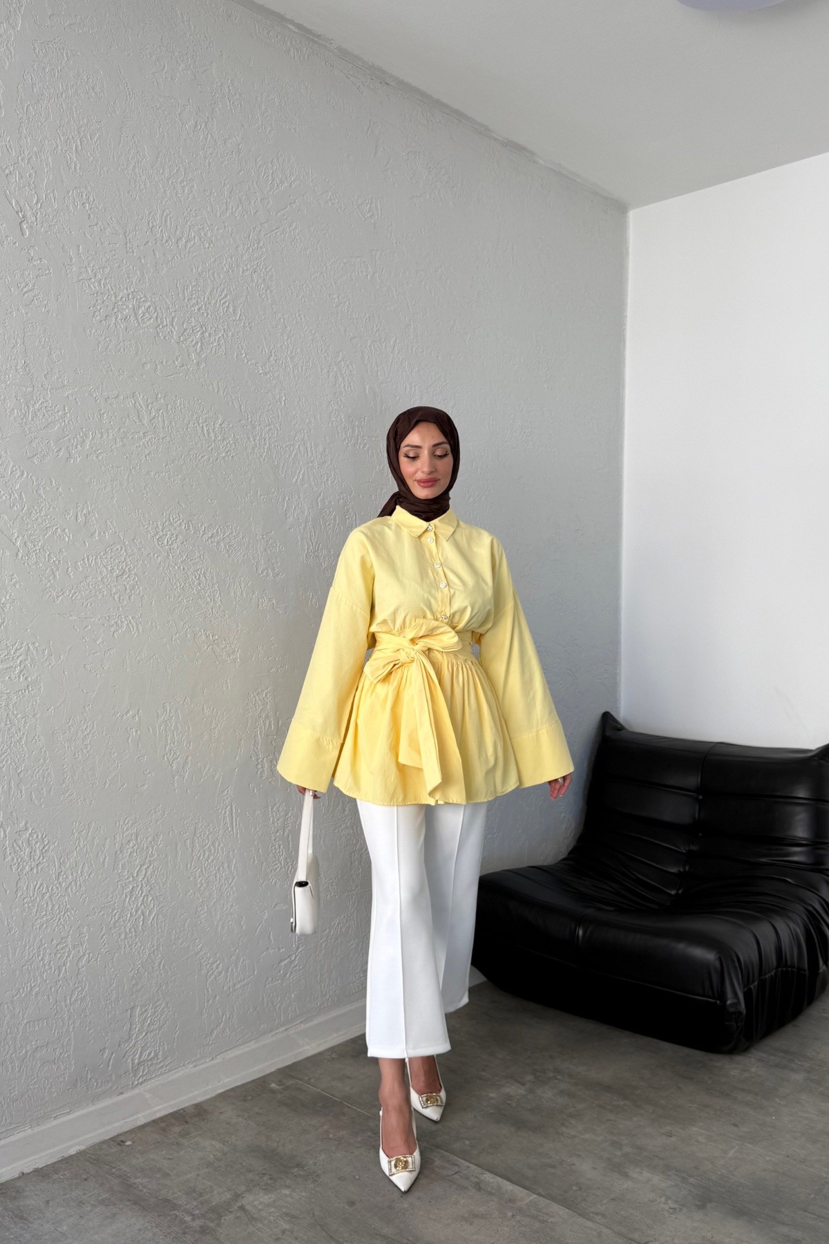 Şüheda Tunik | Sarı