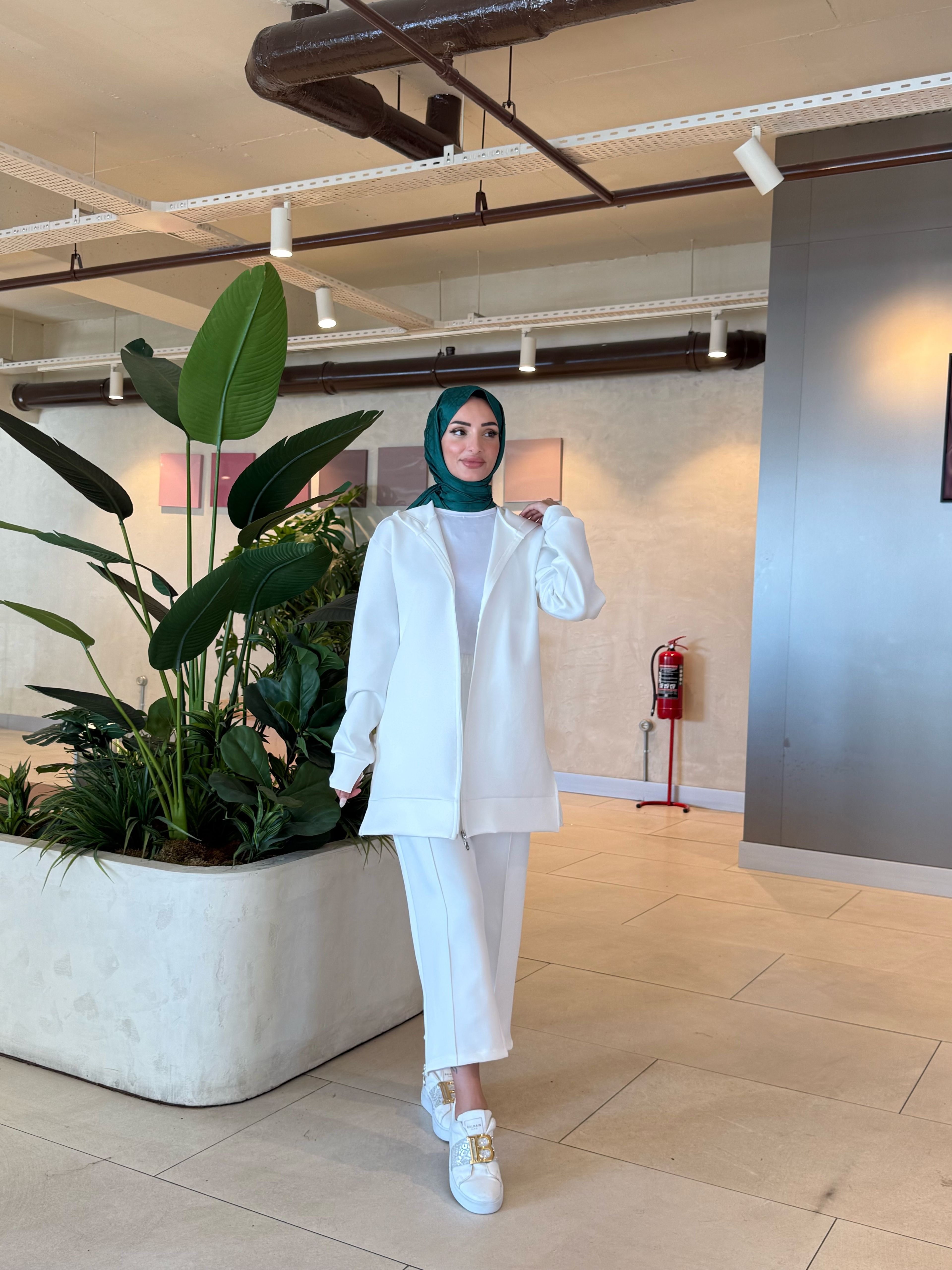 Raina Oysho Takım | Beyaz