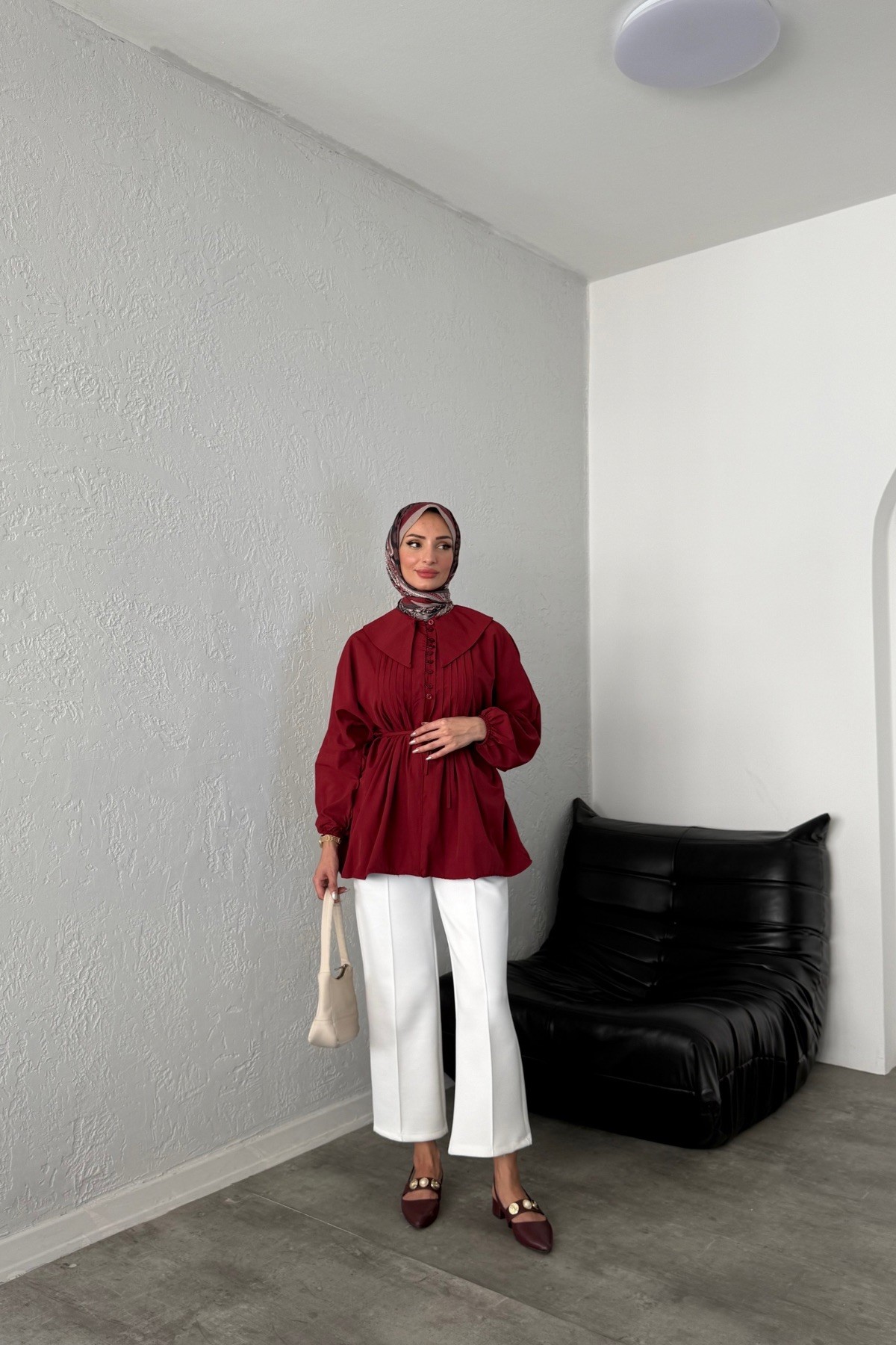 Efter Tunik | Bordo