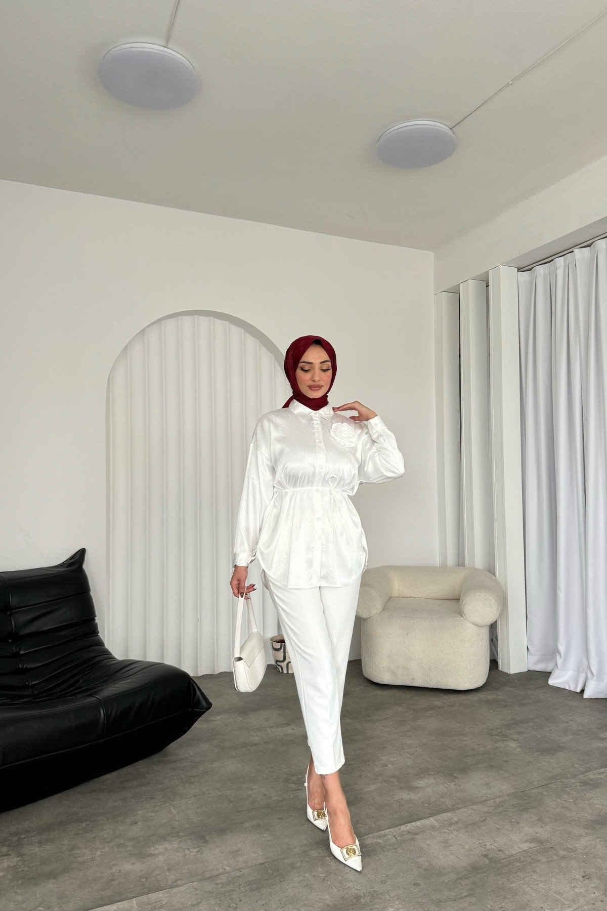 Riyad Saten Tunik