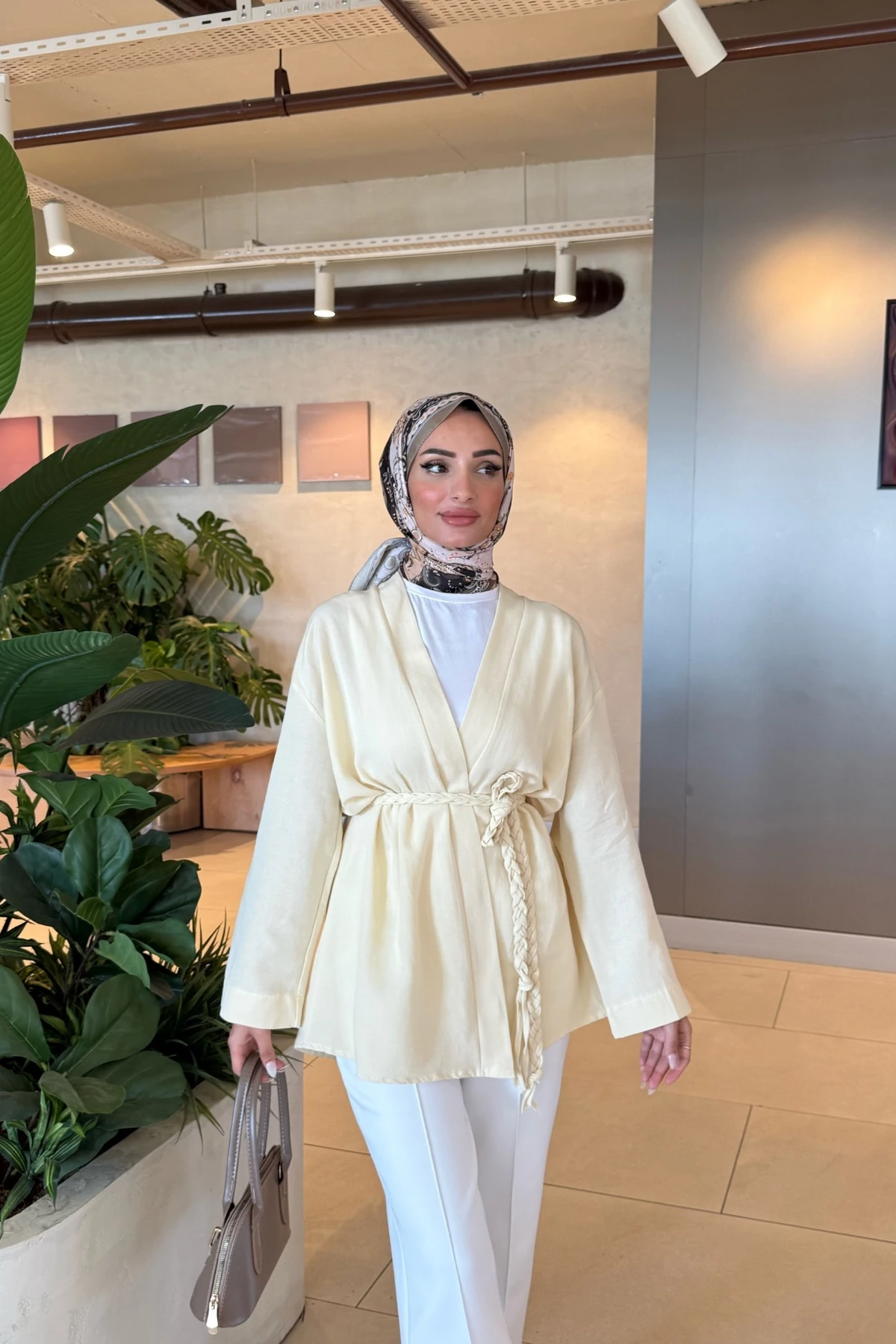 Benan Kimono | Sarı