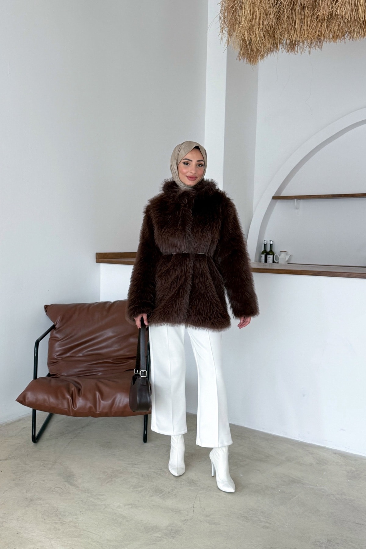 Mue Premium Kürk | Kahve